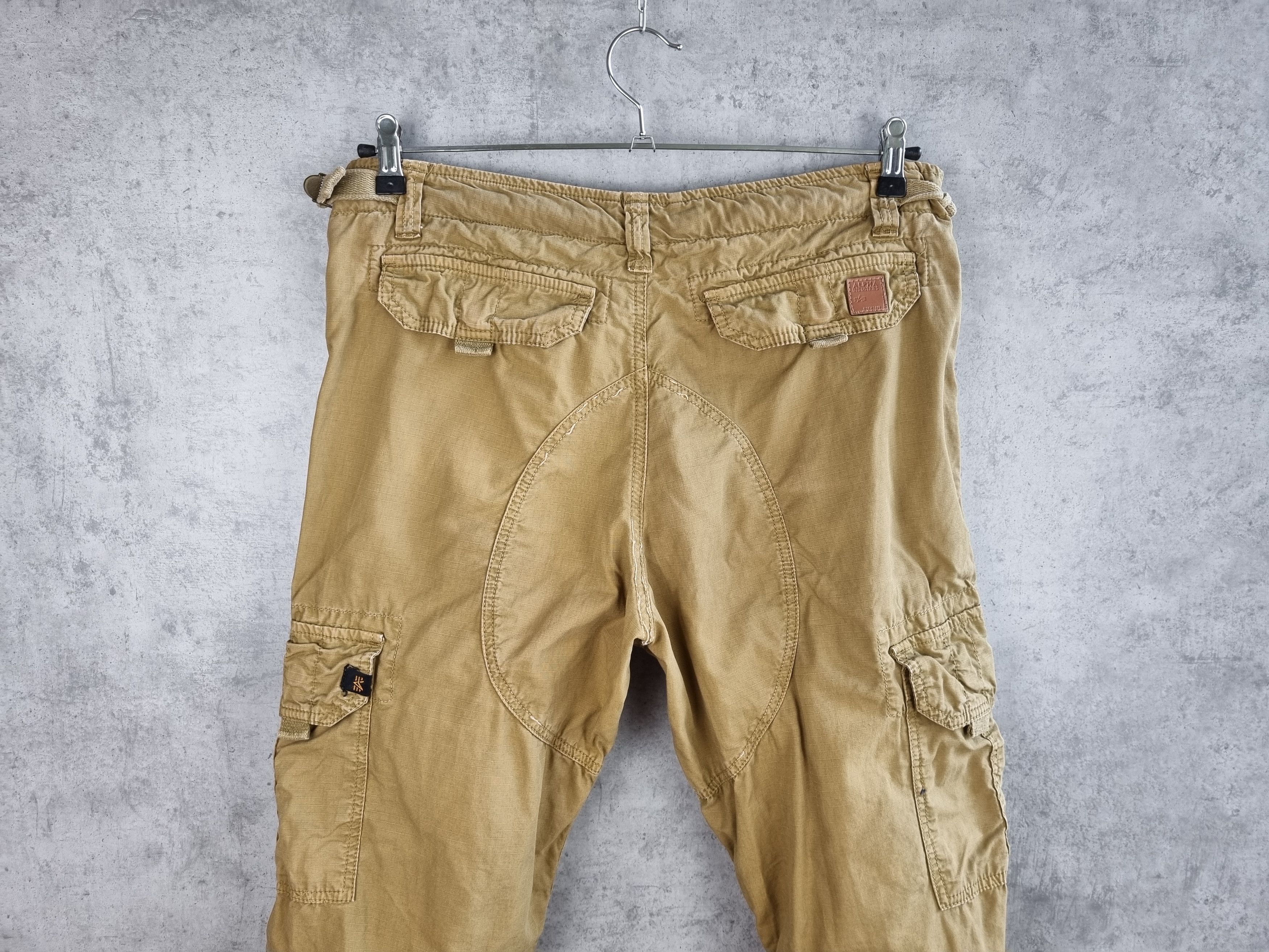 Alpha Industries × Japanese Brand Rare Alpha Industries Cargo Utility Pant Travis Scott Style Size US 32 / EU 48 - 5 Thumbnail