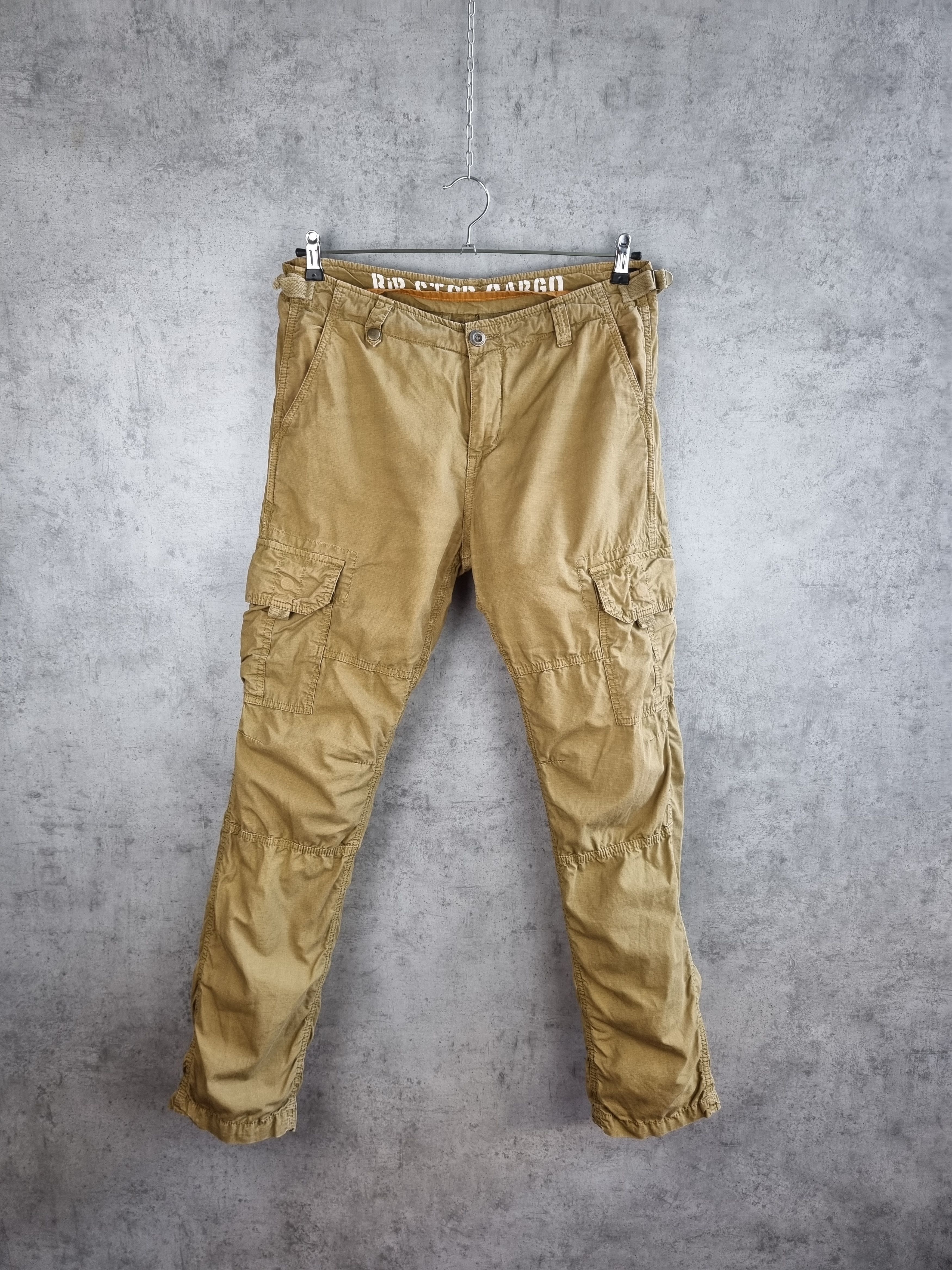 Alpha Industries × Japanese Brand Rare Alpha Industries Cargo Utility Pant Travis Scott Style Size US 32 / EU 48 - 1 Thumbnail