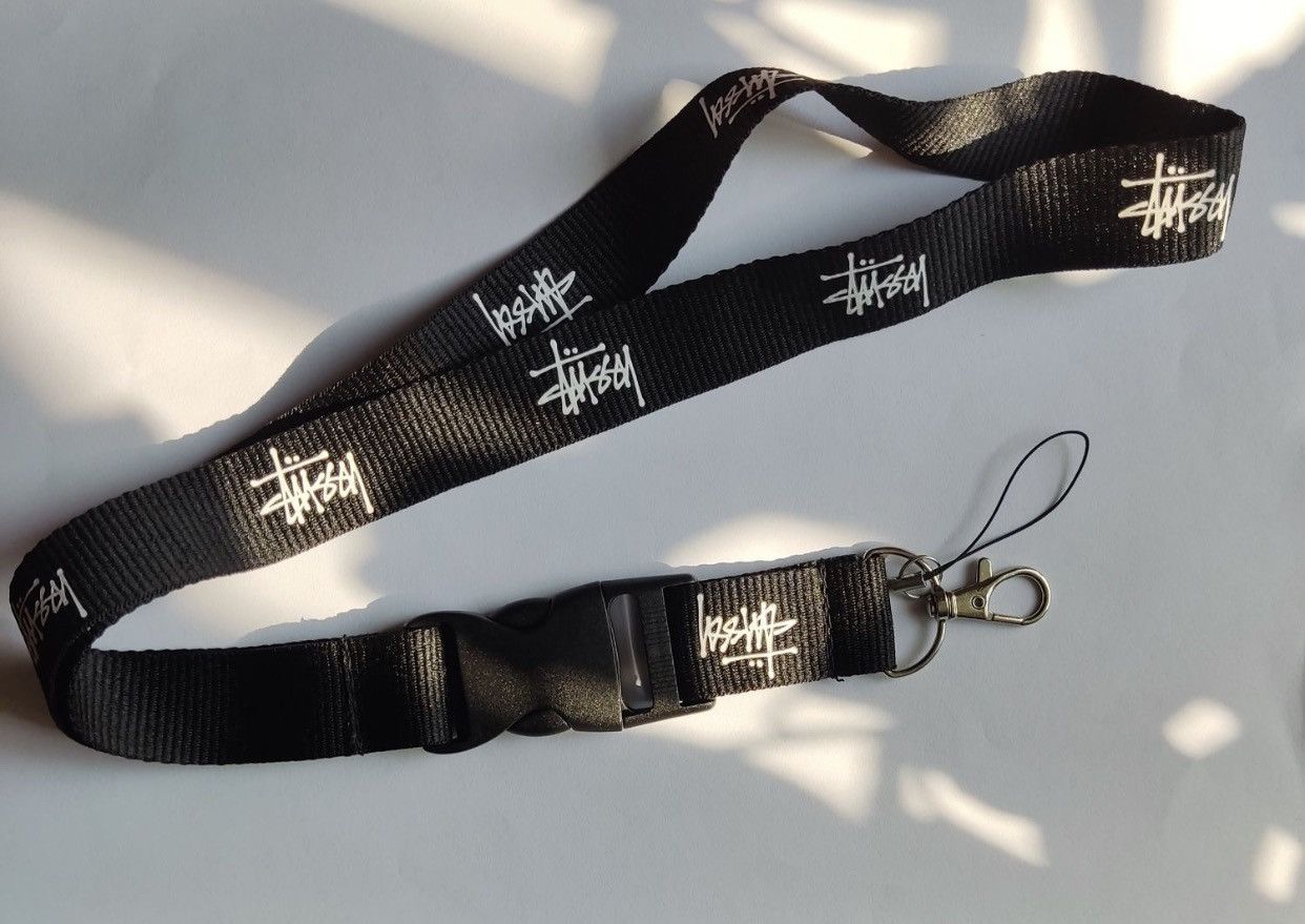 Stussy Stussy Black Keychain Lanyard | Grailed