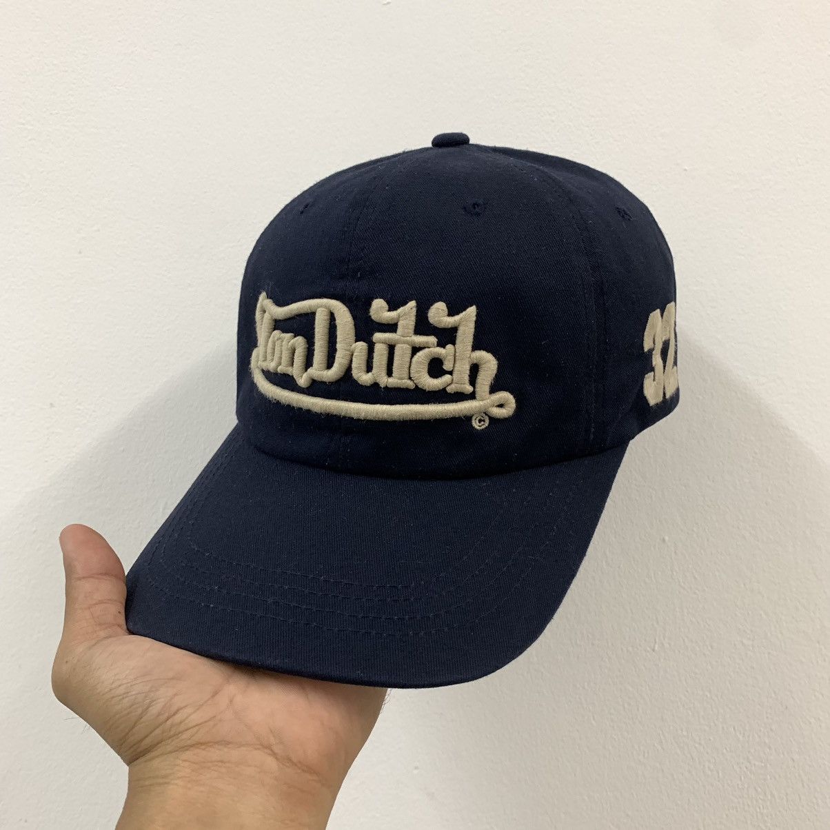 Von Dutch Spell Out Logo Kustommade Cap Hat