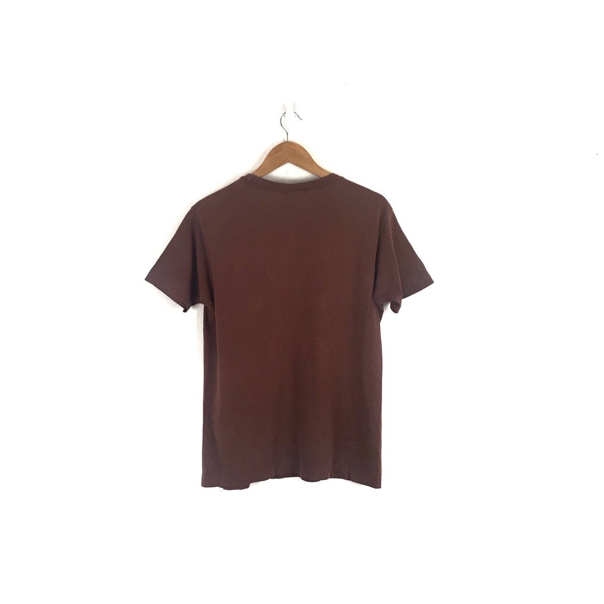 Issey Miyake Vintage Issey Miyake Brown Colour Graphic Tee Size US S / EU 44-46 / 1 - 5 Thumbnail