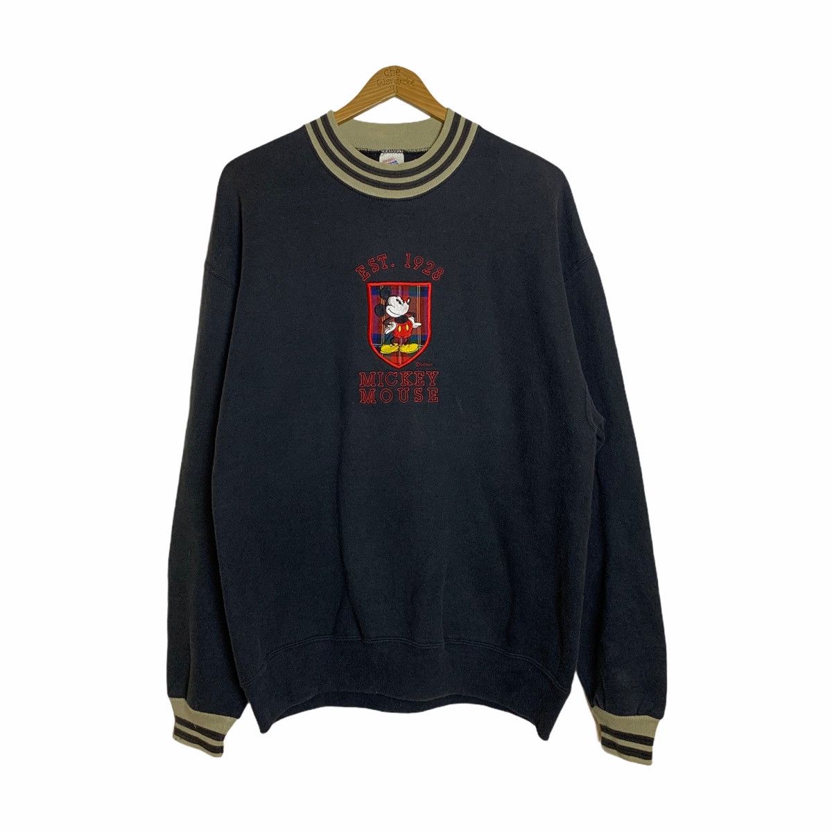 Jerzees × Mickey Mouse × Vintage Vintage Disney Mickey Mouse Sweatshirt Size US L / EU 52-54 / 3 - 1 Thumbnail