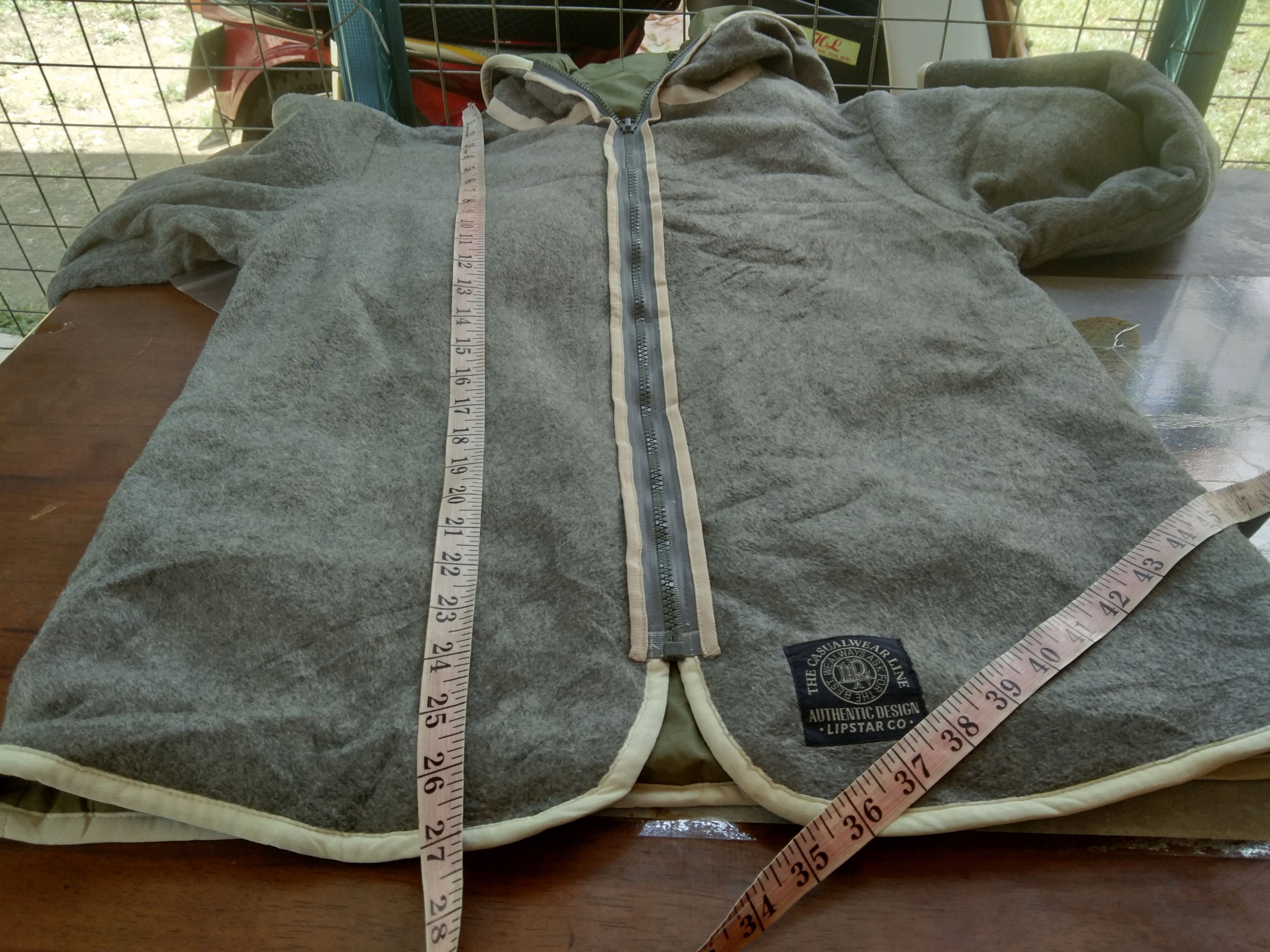 Japanese Brand LIPSTAR CO. REVERSIBLE QUILTED HOODIE JACKET Size US L / EU 52-54 / 3 - 9 Thumbnail