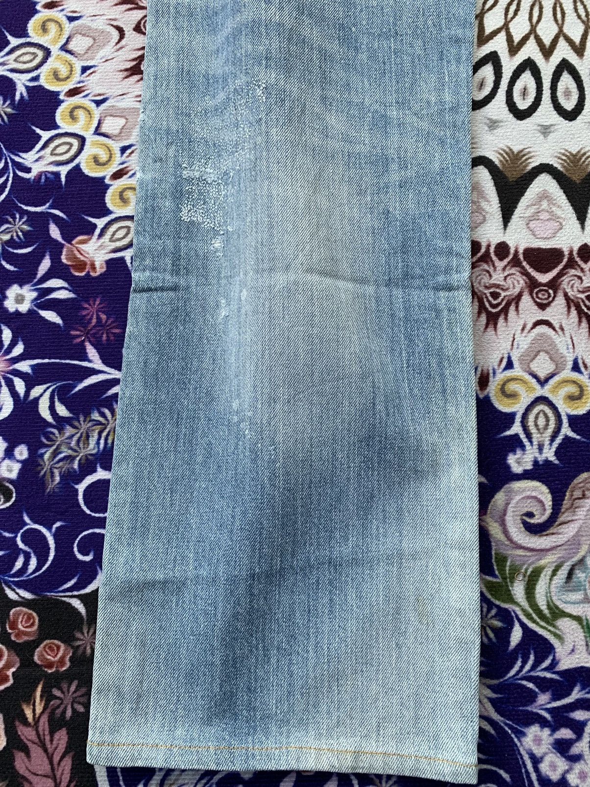 If Six Was Nine Vintage Levis 501 Distressed Denim Size US 32 / EU 48 - 8 Thumbnail