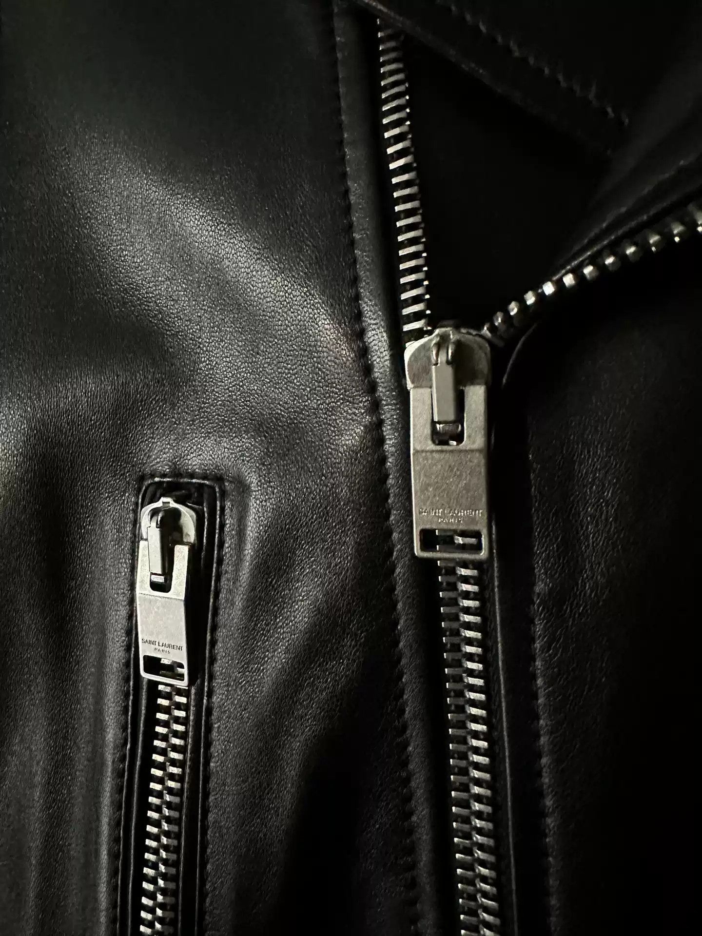Yves Saint Laurent Saint Laurent 2017 Leather Jacket Size 48 Size US M / EU 48-50 / 2 - 5 Thumbnail