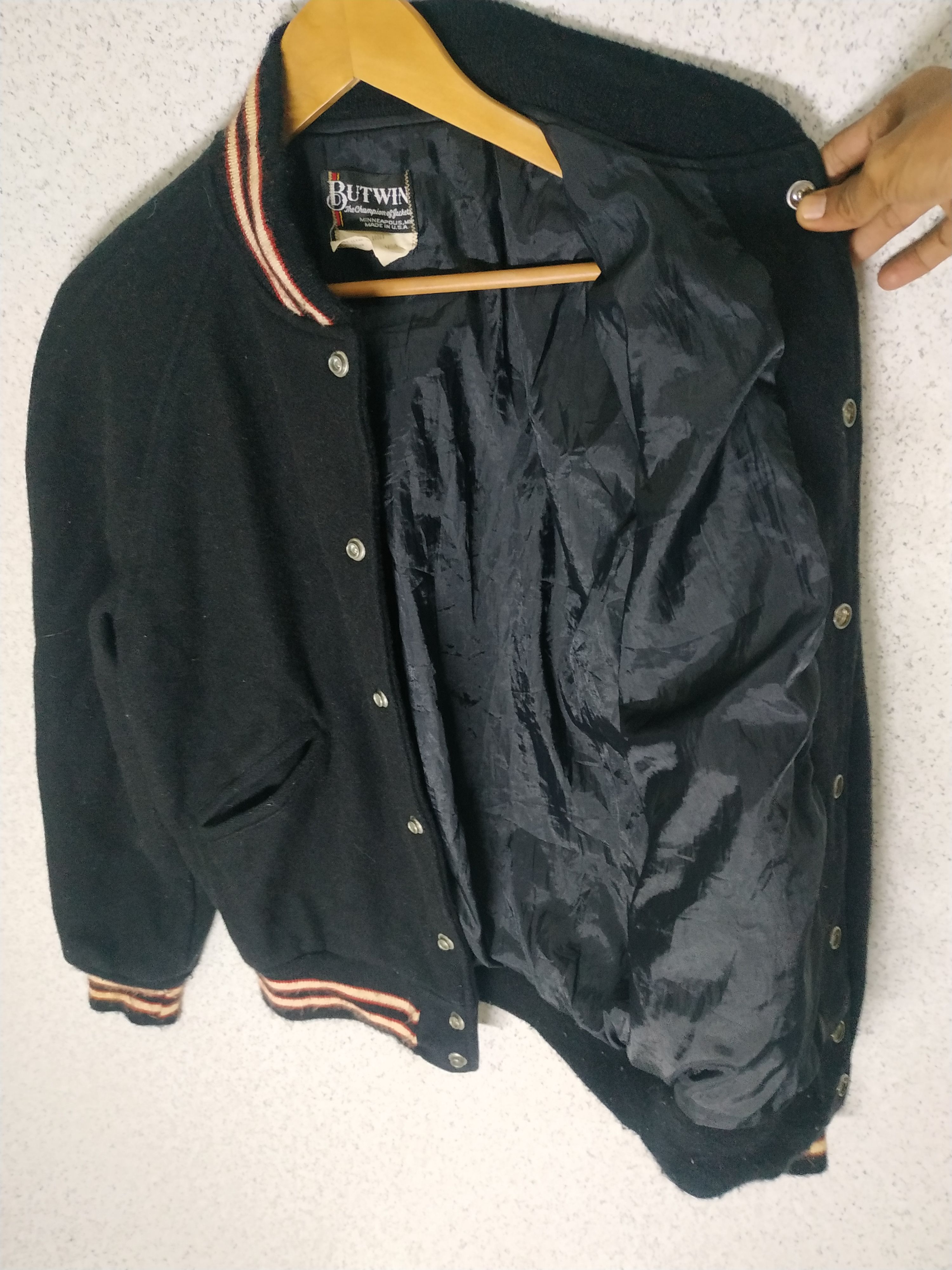 Other Vintage Butwin Wool Varsity Jacket Made in USA Size US M / EU 48-50 / 2 - 4 Thumbnail