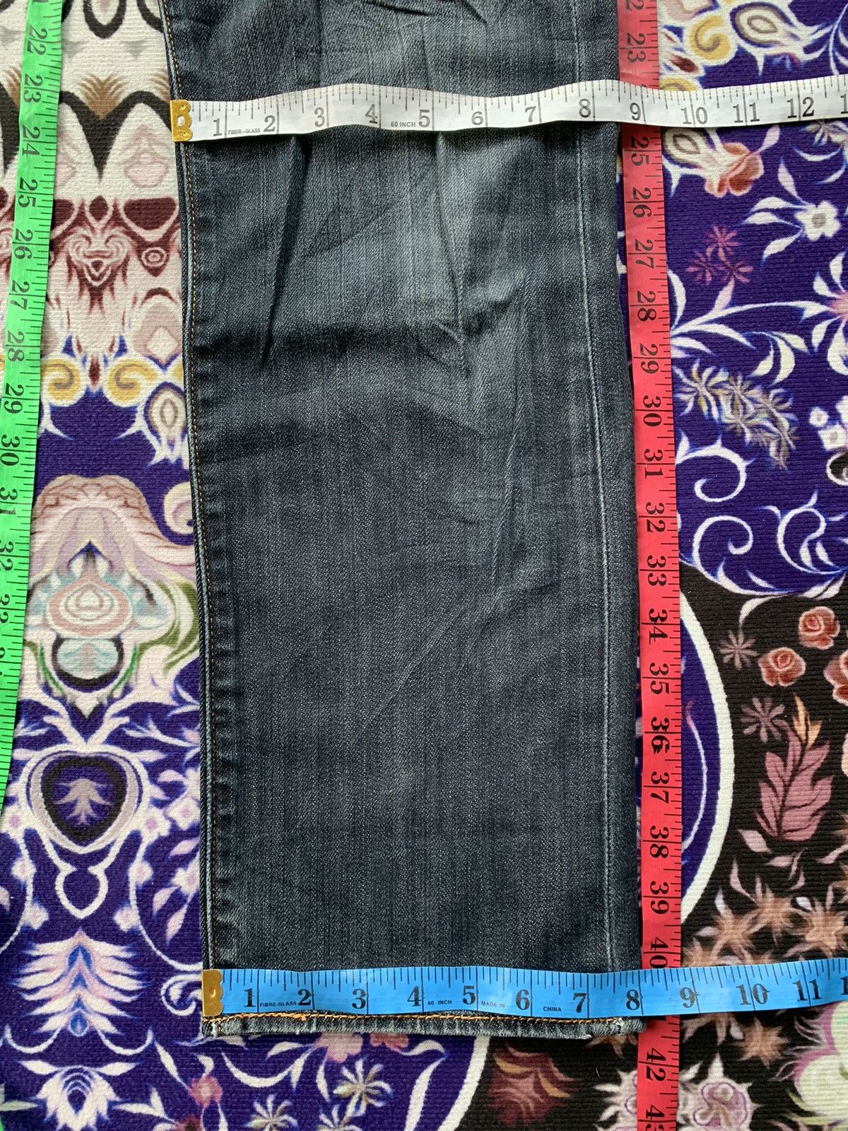 If Six Was Nine Levis 501 Faded Wash Denim Size US 34 / EU 50 - 9 Thumbnail