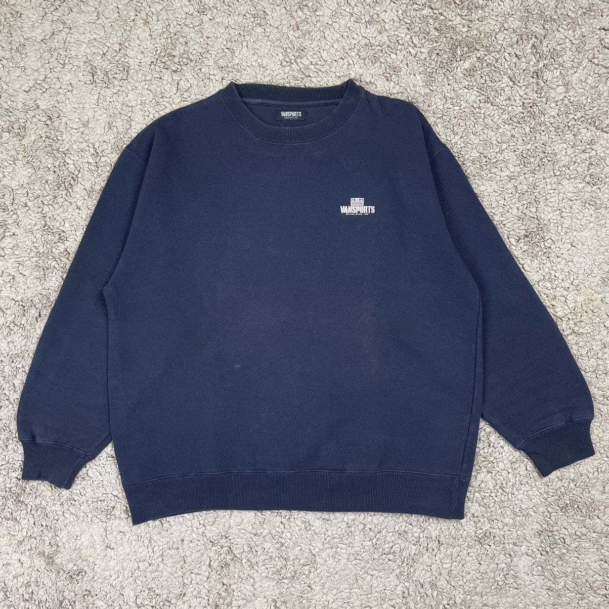 Vans Vintage Vansports Big Logo Sweatshirt Size US L / EU 52-54 / 3 - 2 Thumbnail
