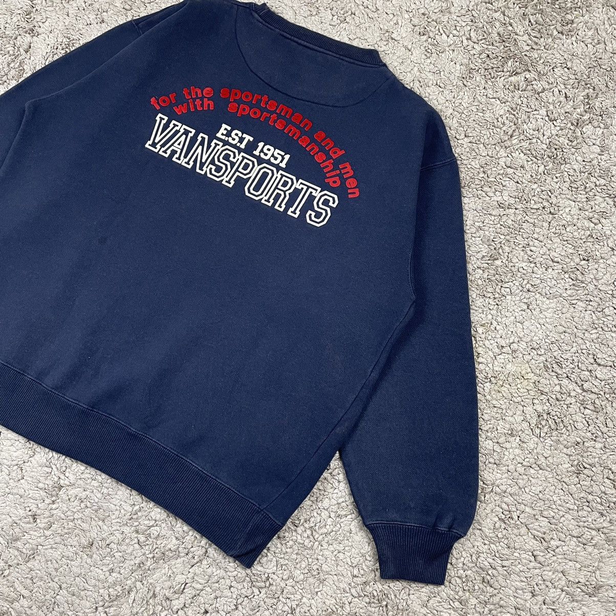 Vans Vintage Vansports Big Logo Sweatshirt Size US L / EU 52-54 / 3 - 4 Thumbnail