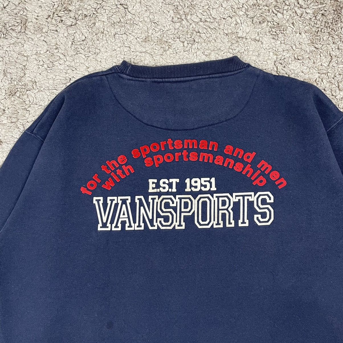 Vans Vintage Vansports Big Logo Sweatshirt Size US L / EU 52-54 / 3 - 5 Thumbnail