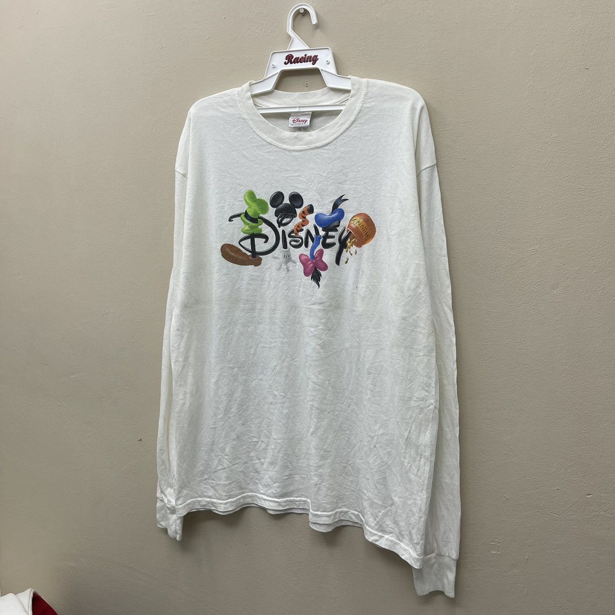 Disney Vintage Disney Mickey Mouse Long Sleeve Shirt Size US XL / EU 56 / 4 - 4 Thumbnail