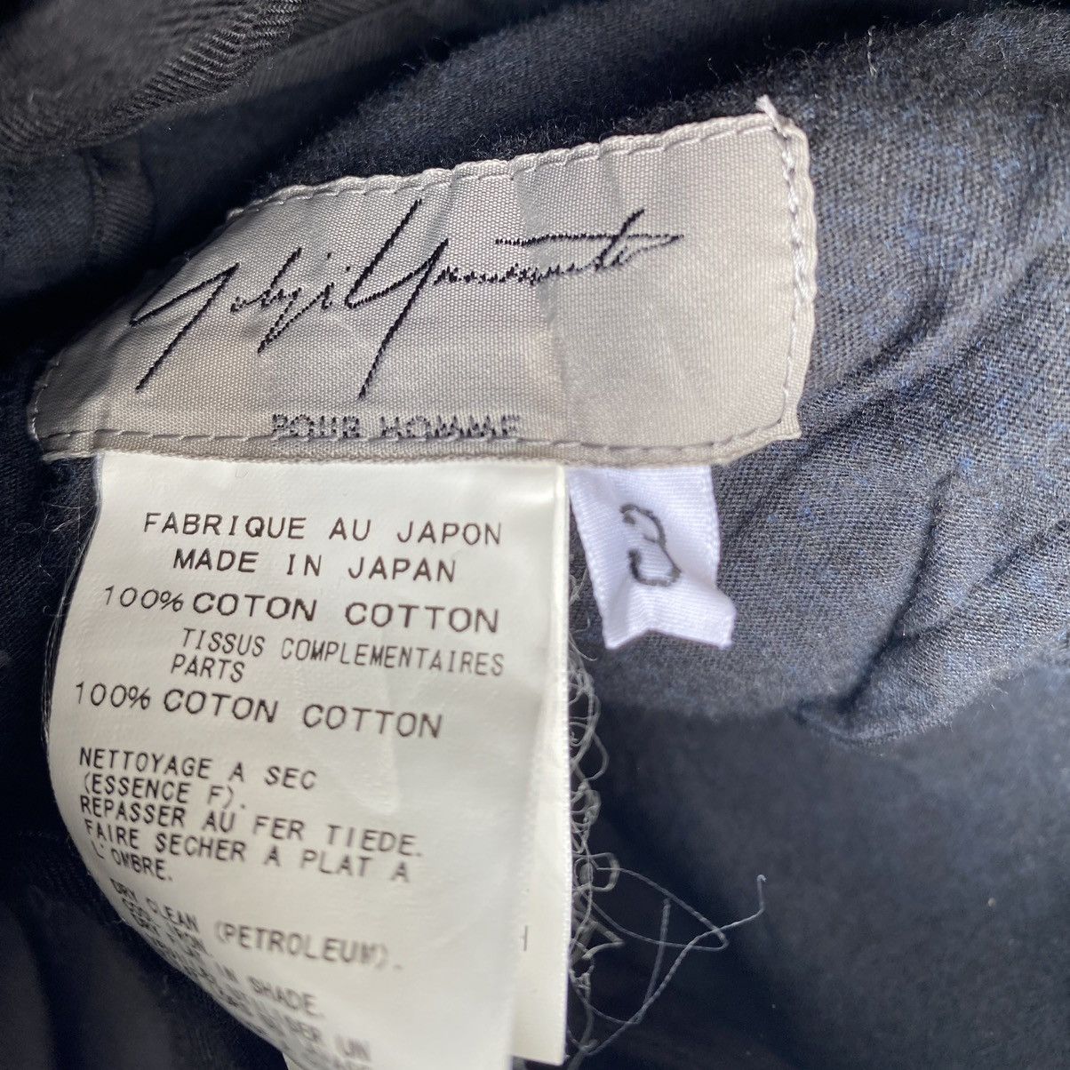 Yohji Yamamoto SS12 Metal Clinch Hakama Pants Size US 32 / EU 48 - 4 Thumbnail