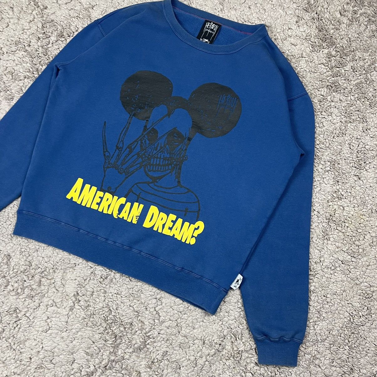 Vintage Vintage Herow Skateboards U.K Sweatshirt Size US L / EU 52-54 / 3 - 4 Thumbnail