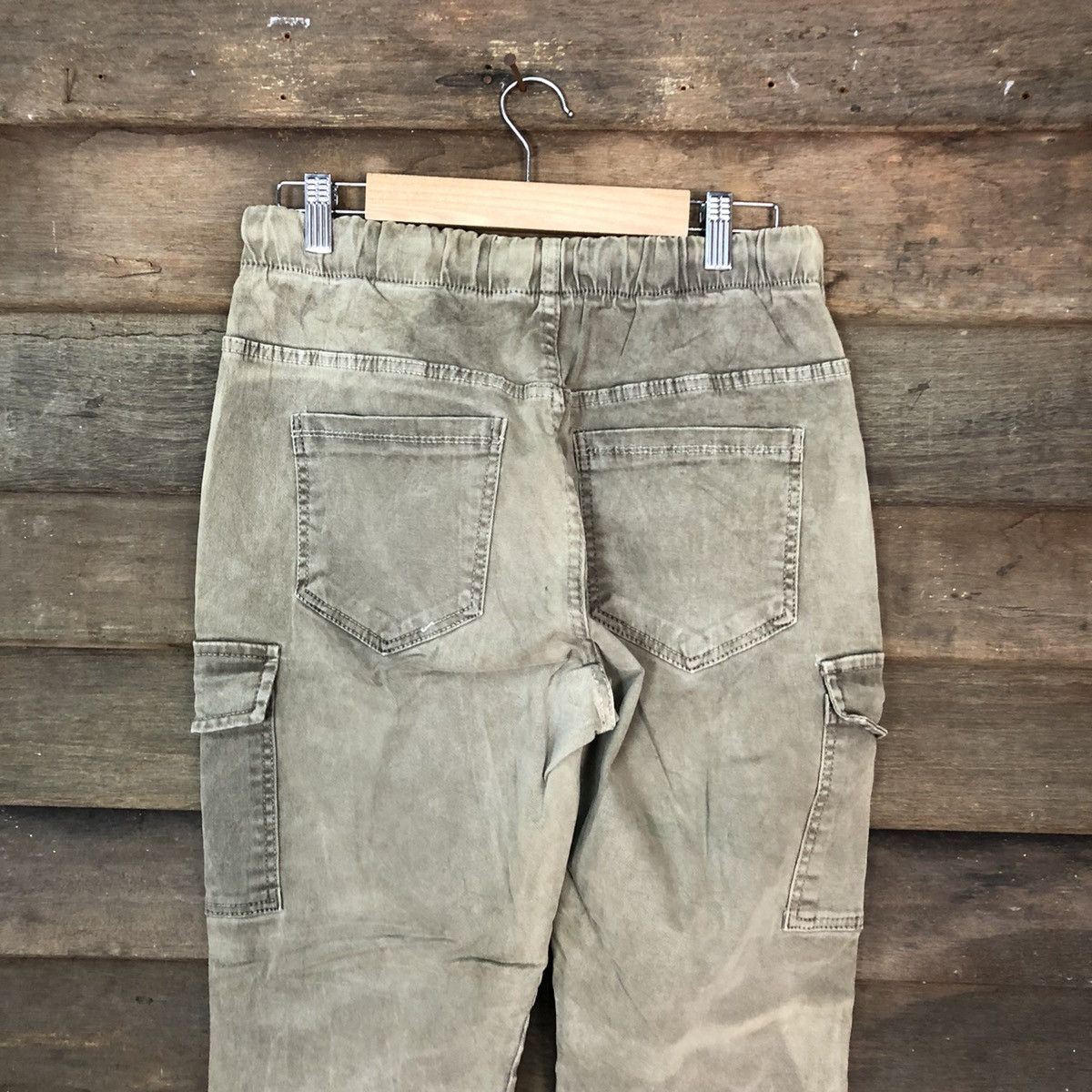 Faded Glory × Japanese Brand × StraightFaded Japanese Brand faded jogger multipocket Cargo Pants #3350 Size US 30 / EU 46 - 12 Thumbnail
