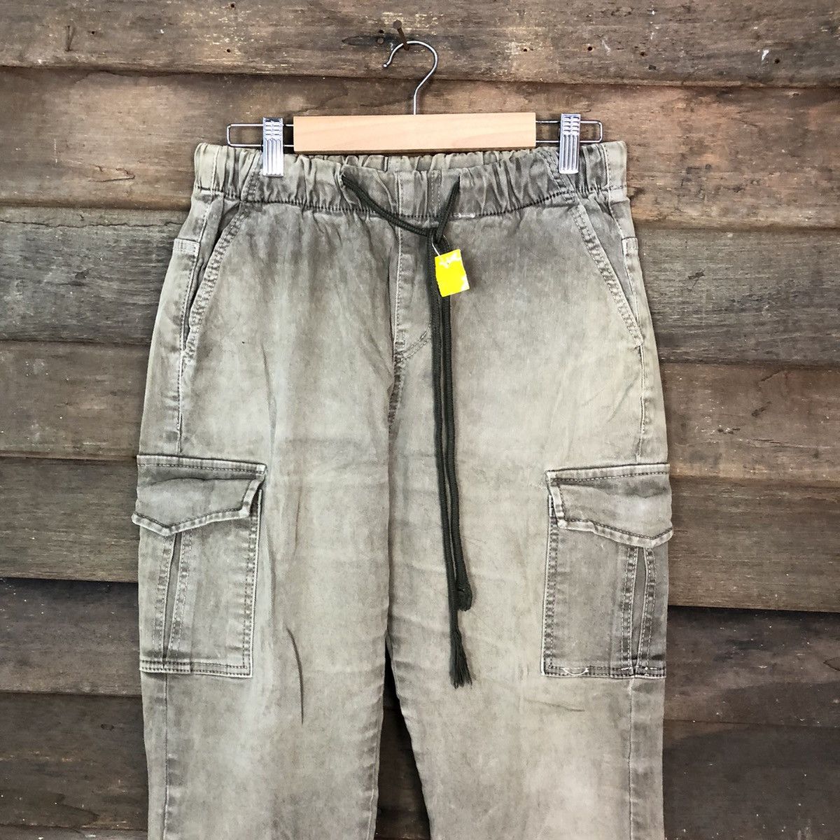 Faded Glory × Japanese Brand × StraightFaded Japanese Brand faded jogger multipocket Cargo Pants #3350 Size US 30 / EU 46 - 2 Thumbnail