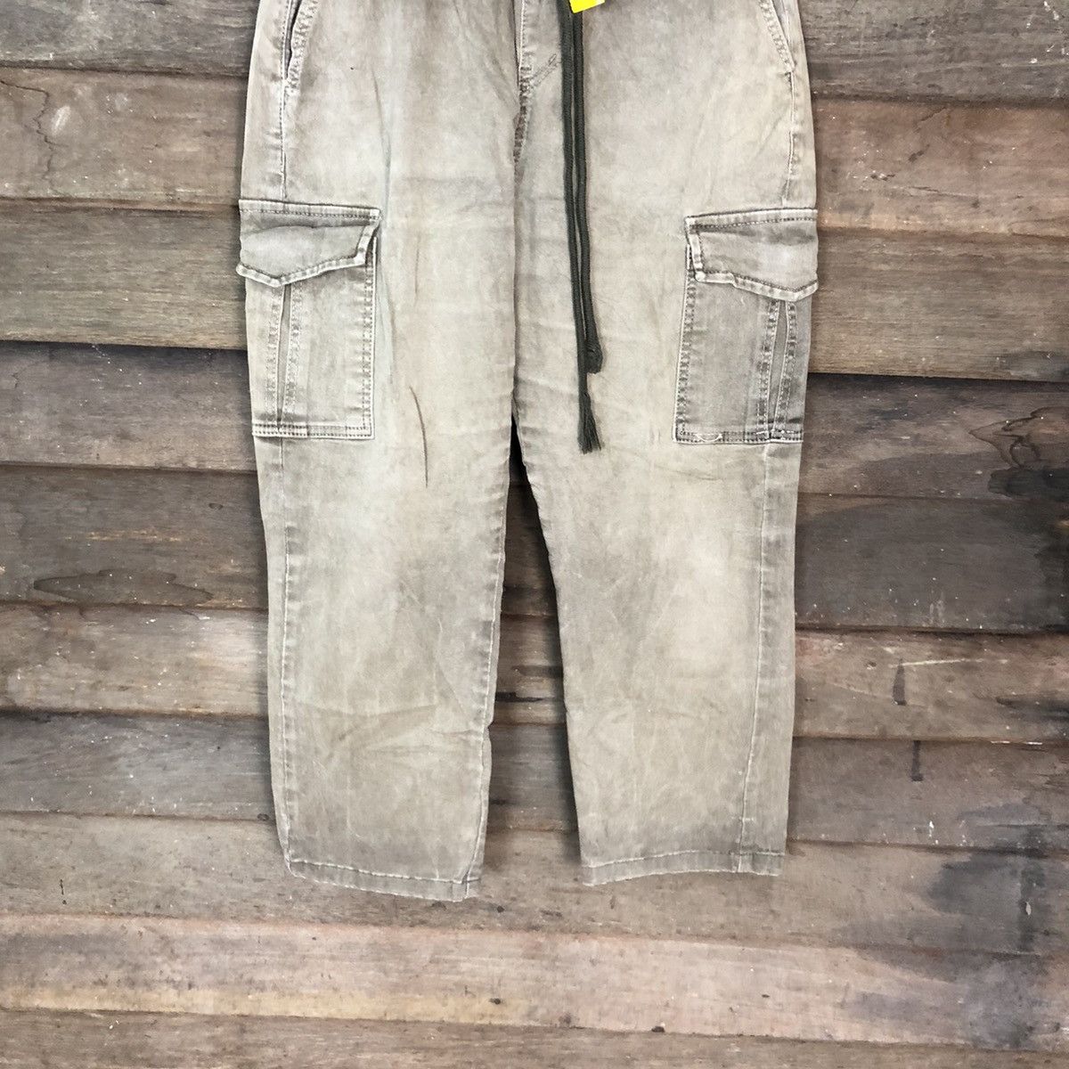 Faded Glory × Japanese Brand × StraightFaded Japanese Brand faded jogger multipocket Cargo Pants #3350 Size US 30 / EU 46 - 3 Thumbnail