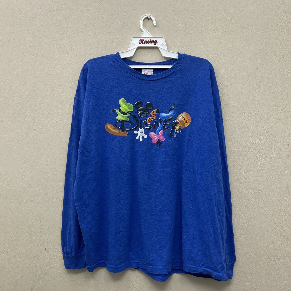 Disney Vintage Disney Mickey Mouse Long Sleeve Size US XL / EU 56 / 4 - 1 Thumbnail