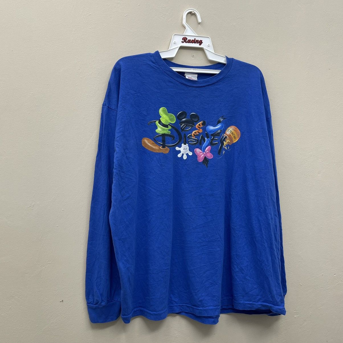 Disney Vintage Disney Mickey Mouse Long Sleeve Size US XL / EU 56 / 4 - 6 Thumbnail