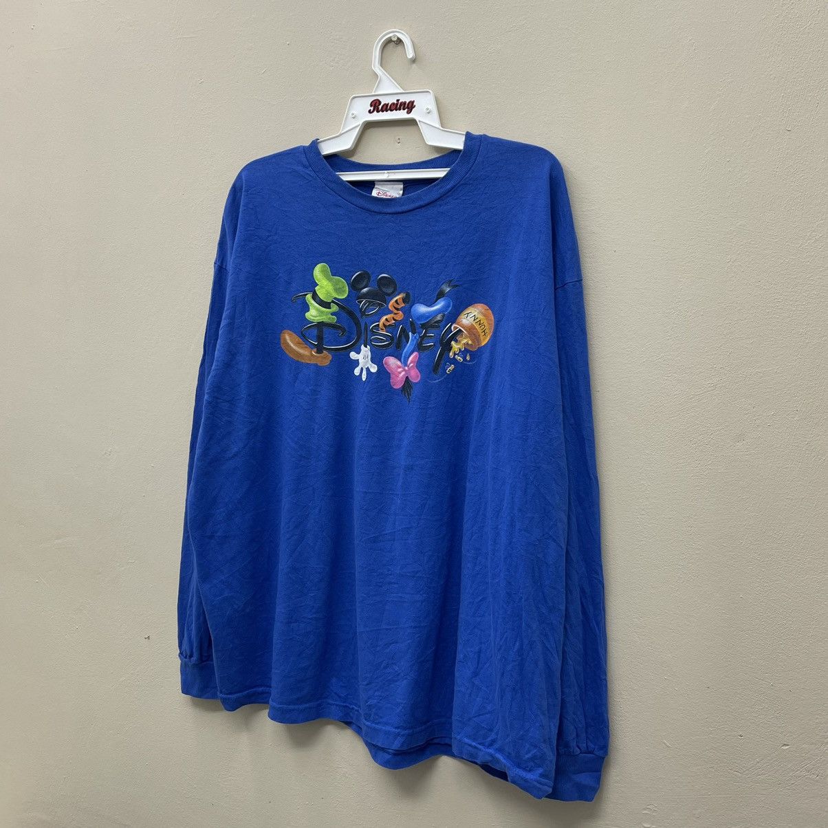 Disney Vintage Disney Mickey Mouse Long Sleeve Size US XL / EU 56 / 4 - 5 Thumbnail