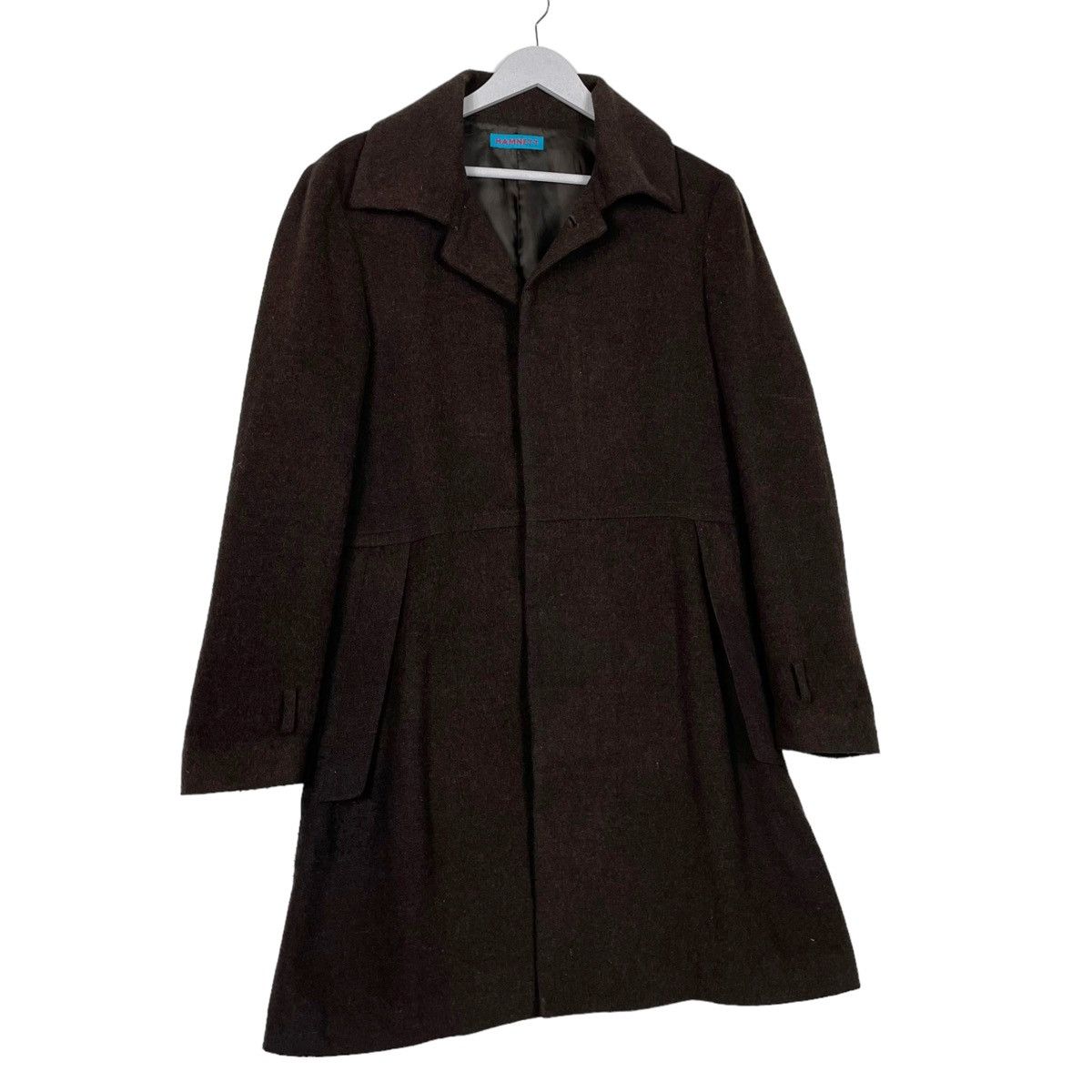 Japanese Brand × Katharine Hamnett London × Vintage 💥 Katharine Hamnett Wool Parka Button Jacket Size US M / EU 48-50 / 2 - 3 Thumbnail