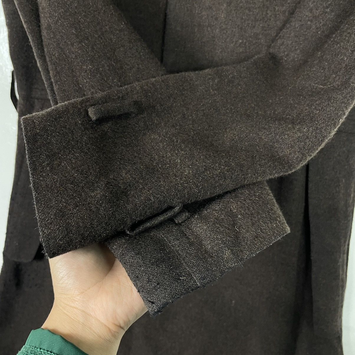 Japanese Brand × Katharine Hamnett London × Vintage 💥 Katharine Hamnett Wool Parka Button Jacket Size US M / EU 48-50 / 2 - 9 Thumbnail