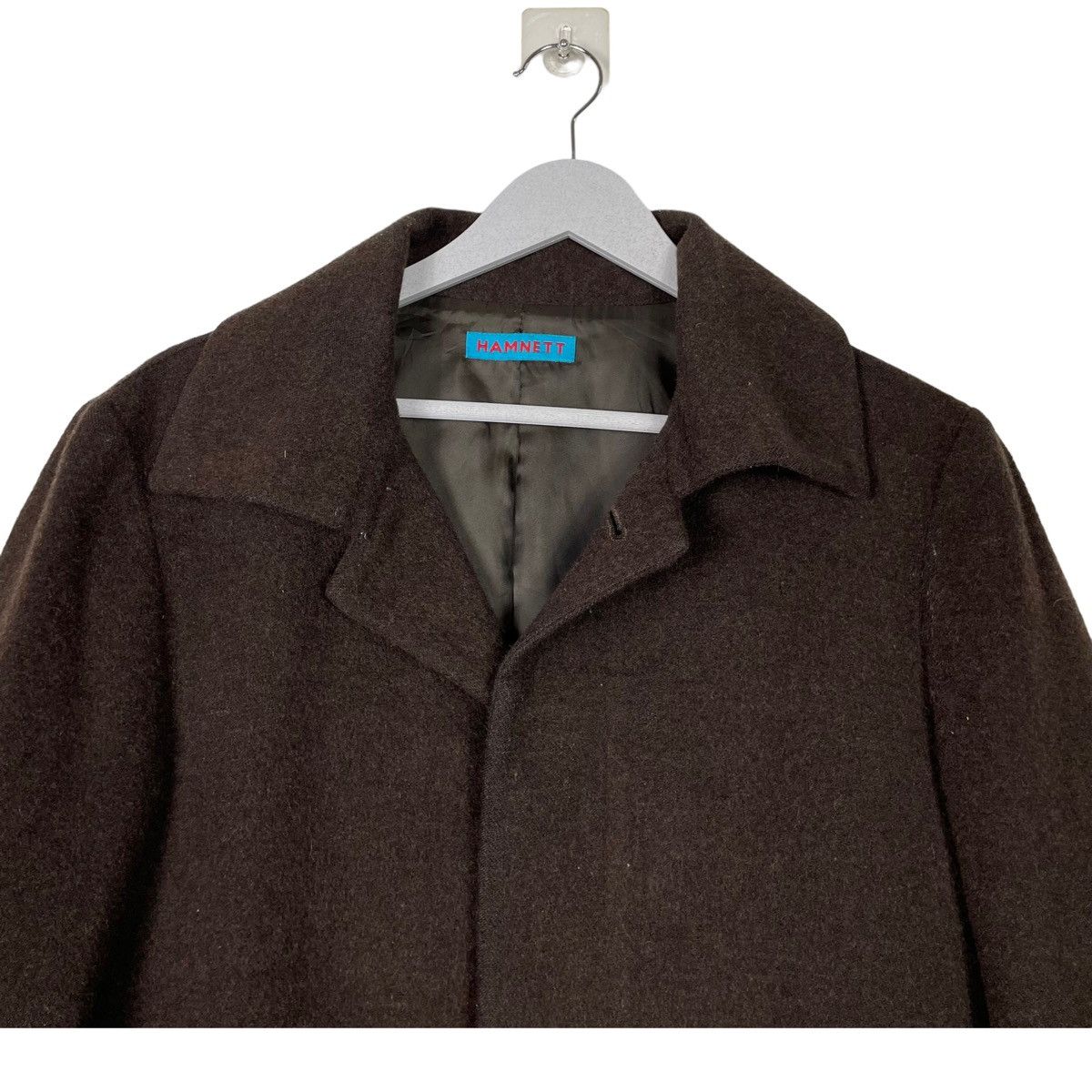 Japanese Brand × Katharine Hamnett London × Vintage 💥 Katharine Hamnett Wool Parka Button Jacket Size US M / EU 48-50 / 2 - 5 Thumbnail