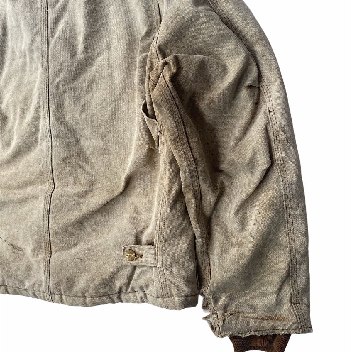 Carhartt Vintage Sun Faded And Distressed Carhartt Jacket Size US L / EU 52-54 / 3 - 6 Thumbnail