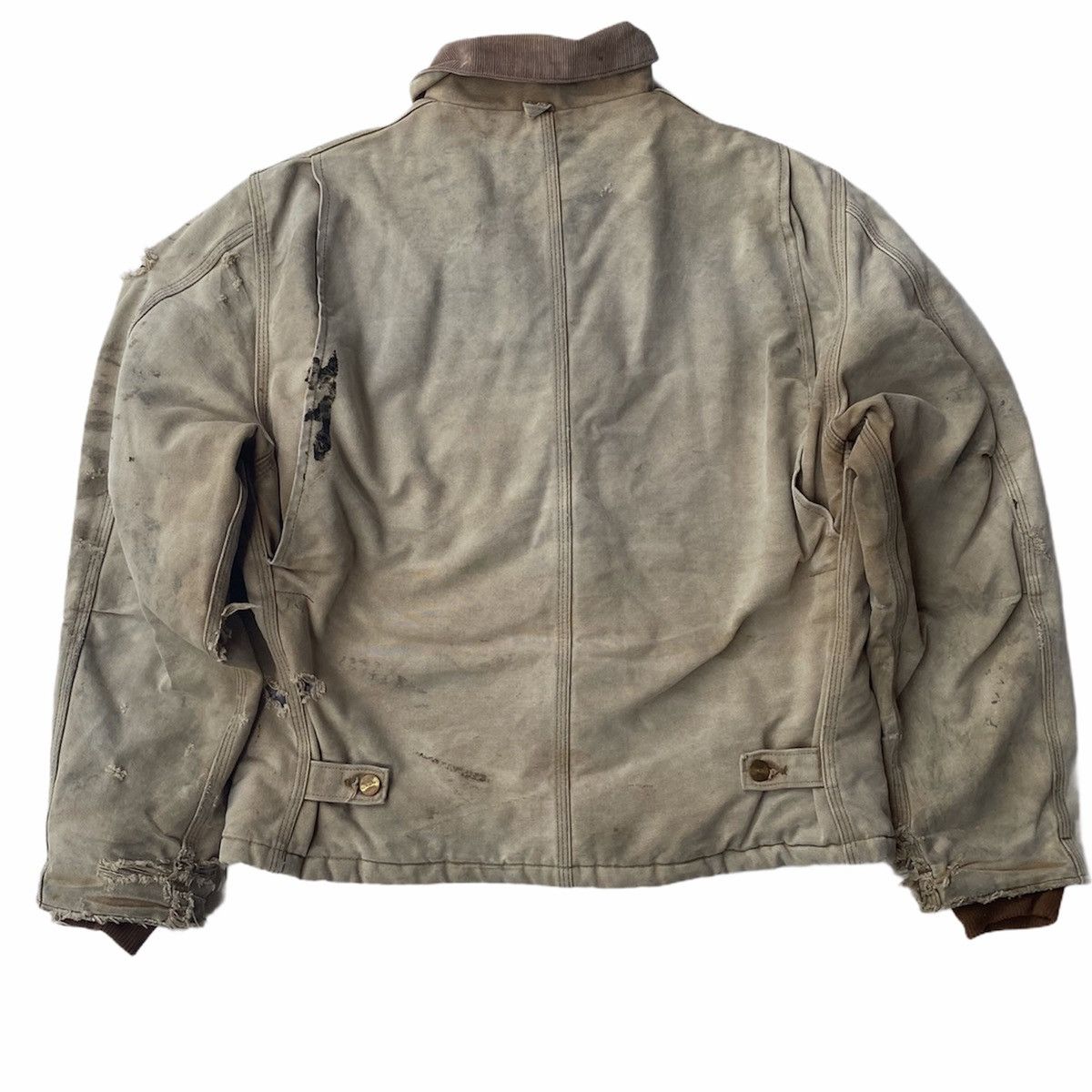 Carhartt Vintage Sun Faded And Distressed Carhartt Jacket Size US L / EU 52-54 / 3 - 2 Thumbnail