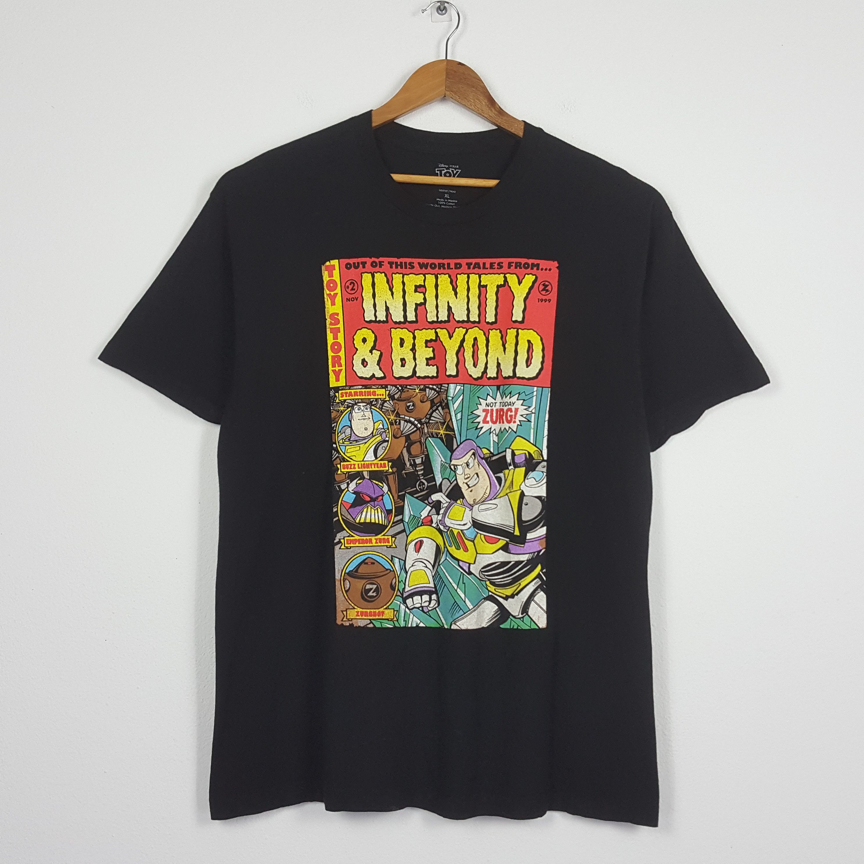 Cartoon Network × Disney × Vintage Vintage TOY STORY Disney's Cartoon T-Shirt Size US XL / EU 56 / 4 - 1 Thumbnail