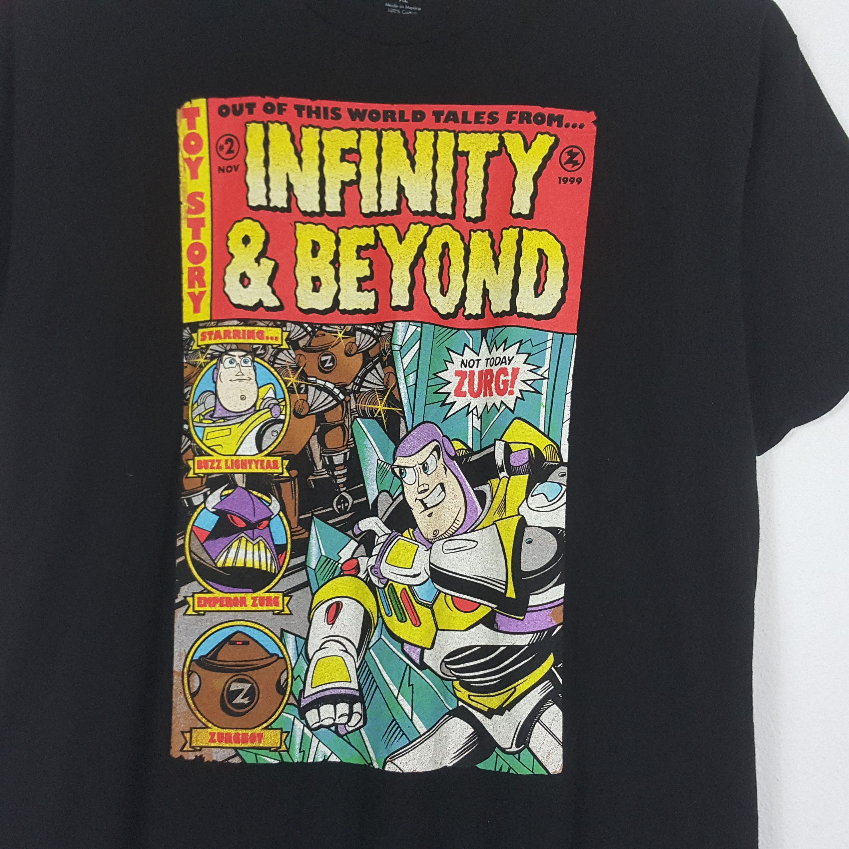 Cartoon Network × Disney × Vintage Vintage TOY STORY Disney's Cartoon T-Shirt Size US XL / EU 56 / 4 - 4 Thumbnail