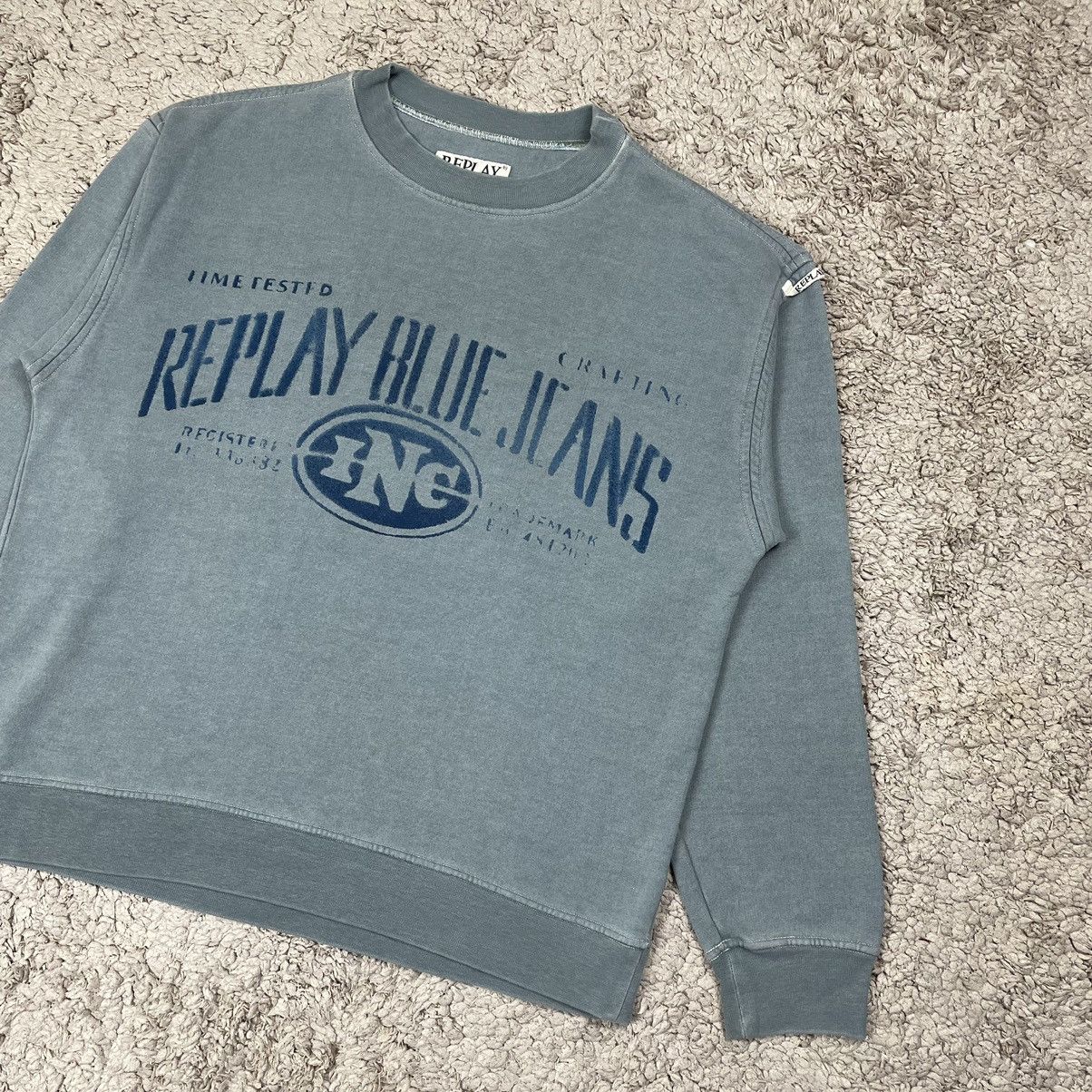 Replay Vintage Faded Replay Sweatshirt Size US M / EU 48-50 / 2 - 4 Thumbnail