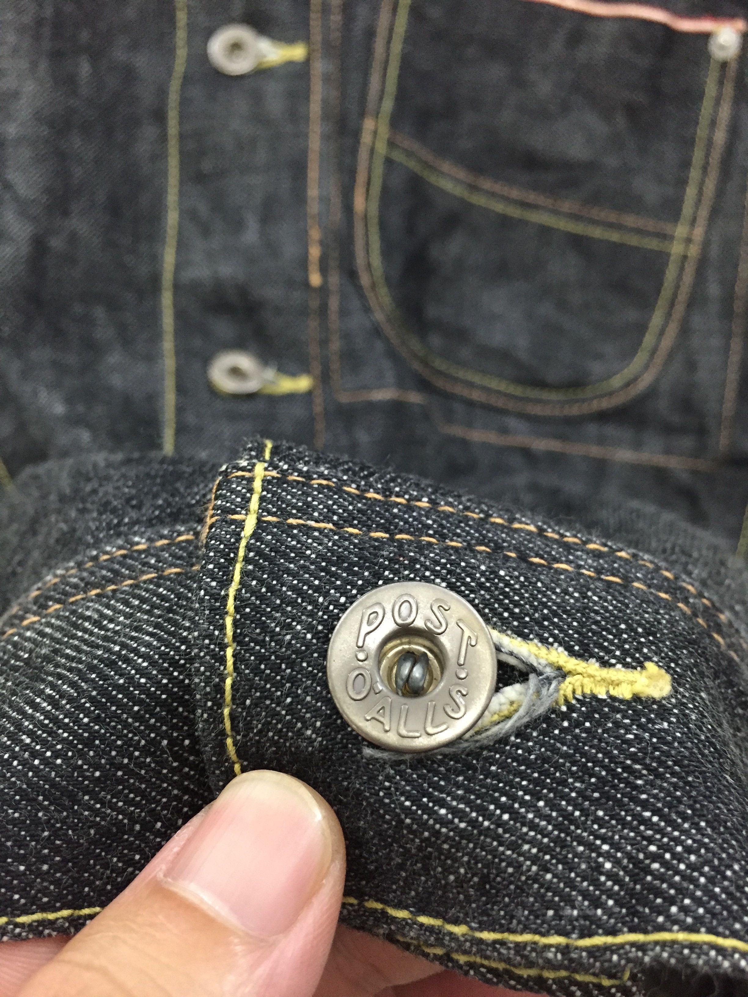 realmad HECTIC 🔥MASTERPIECE Mad hectic x POST OVERALLS denim jacket Size US L / EU 52-54 / 3 - 9 Thumbnail