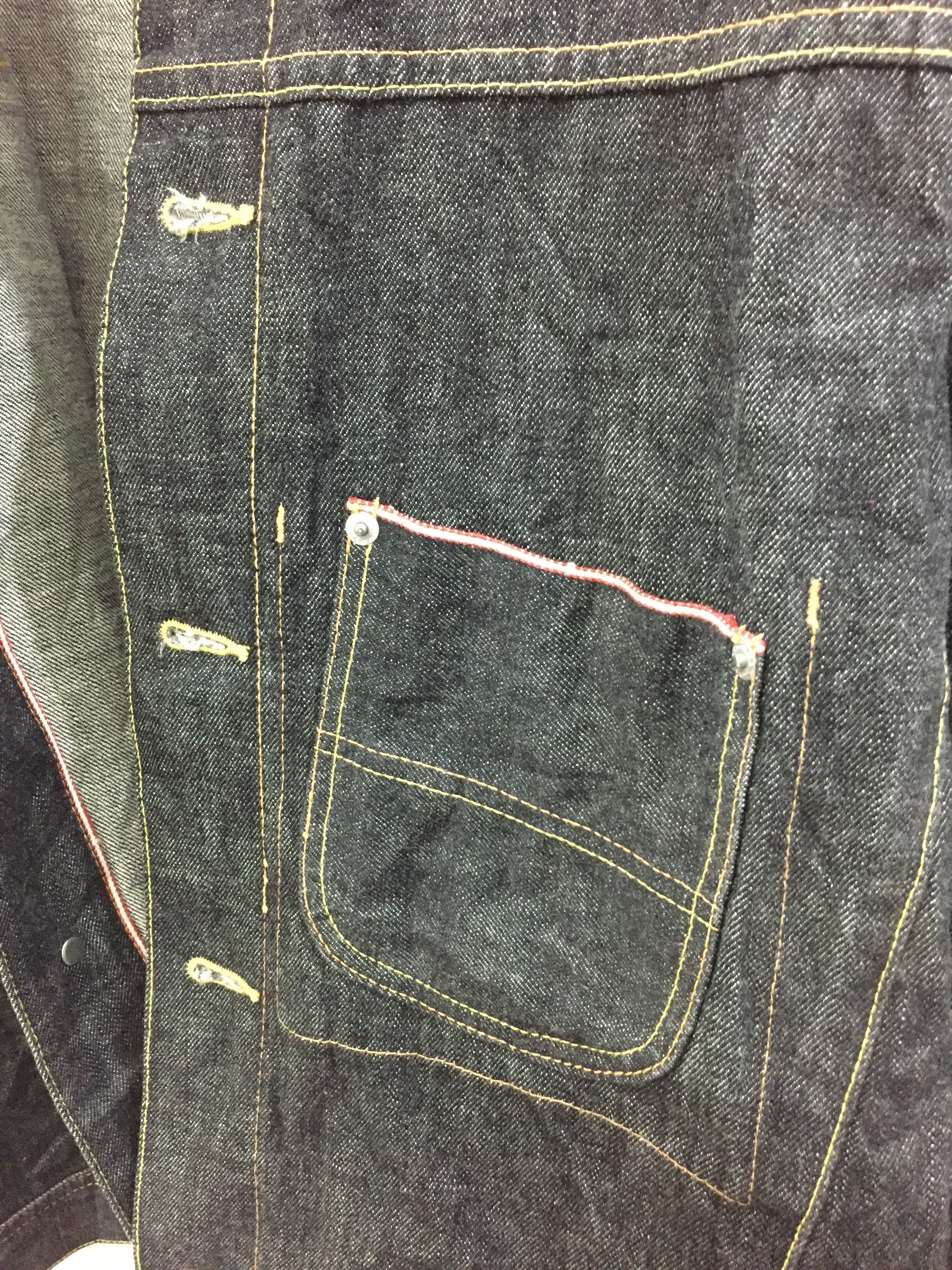 realmad HECTIC 🔥MASTERPIECE Mad hectic x POST OVERALLS denim jacket Size US L / EU 52-54 / 3 - 6 Thumbnail