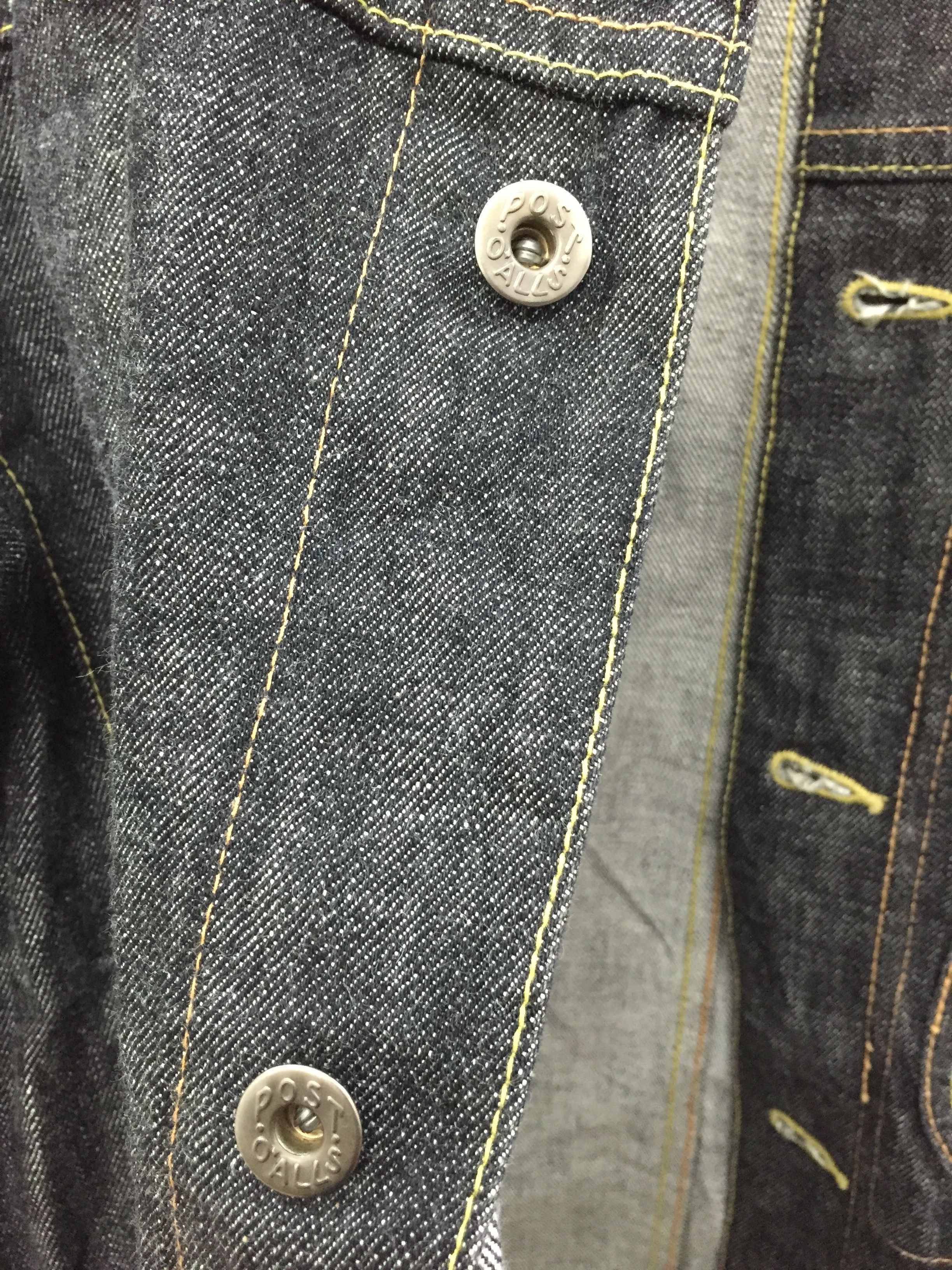 realmad HECTIC 🔥MASTERPIECE Mad hectic x POST OVERALLS denim jacket Size US L / EU 52-54 / 3 - 8 Thumbnail
