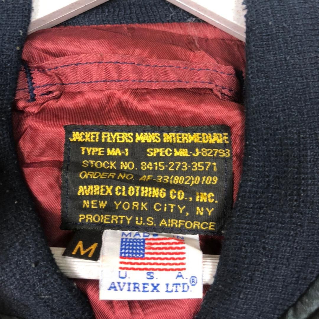 Avirex × Vintage 💥 VINTAGE AVIREX MA-1 BOMBER RIVERSIBLE JACKET Size US M / EU 48-50 / 2 - 11 Thumbnail