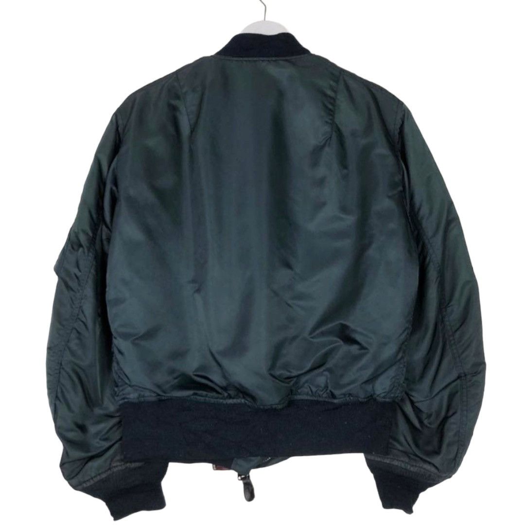 Avirex × Vintage 💥 VINTAGE AVIREX MA-1 BOMBER RIVERSIBLE JACKET Size US M / EU 48-50 / 2 - 9 Thumbnail