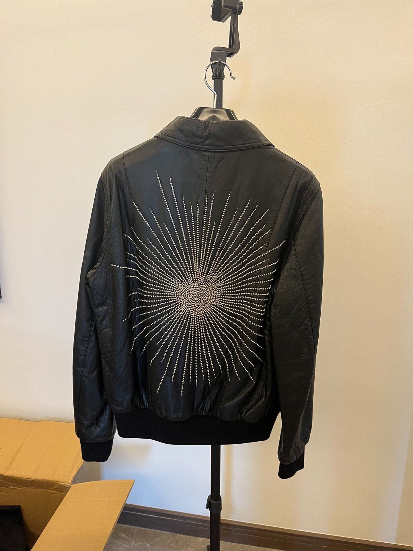 Yves Saint Laurent Saint Laurent Leather Jacket Size 48 Size US M / EU 48-50 / 2 - 2 Thumbnail