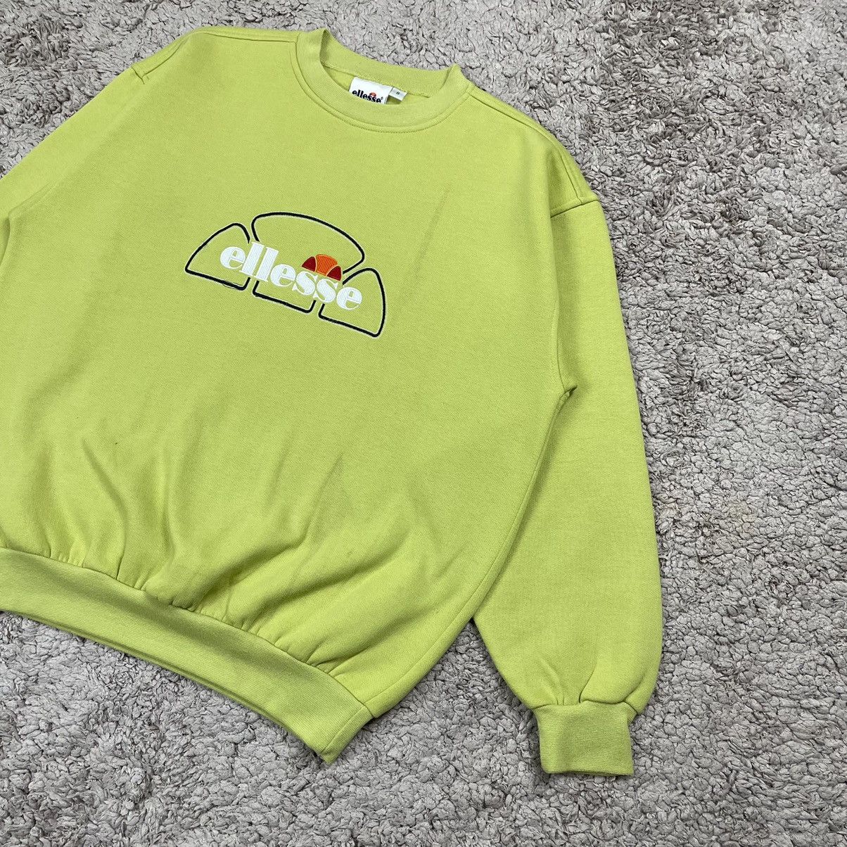 Vintage Vintage Ellesse Big Logo Sweatshirt Size US S / EU 44-46 / 1 - 4 Thumbnail