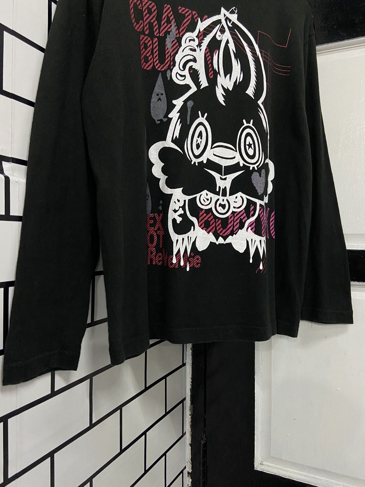 Japanese Brand × Seditionaries × Vintage Vintage Sex Pot Revenge “Crazy Bunny” Long Sleeve Tshirt Size US M / EU 48-50 / 2 - 6 Thumbnail