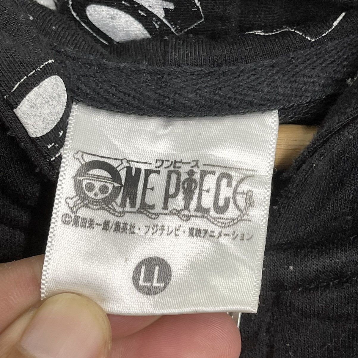 Anime One Piece Big Logo Zipper Hoodies Size L Size US L / EU 52-54 / 3 - 9 Thumbnail