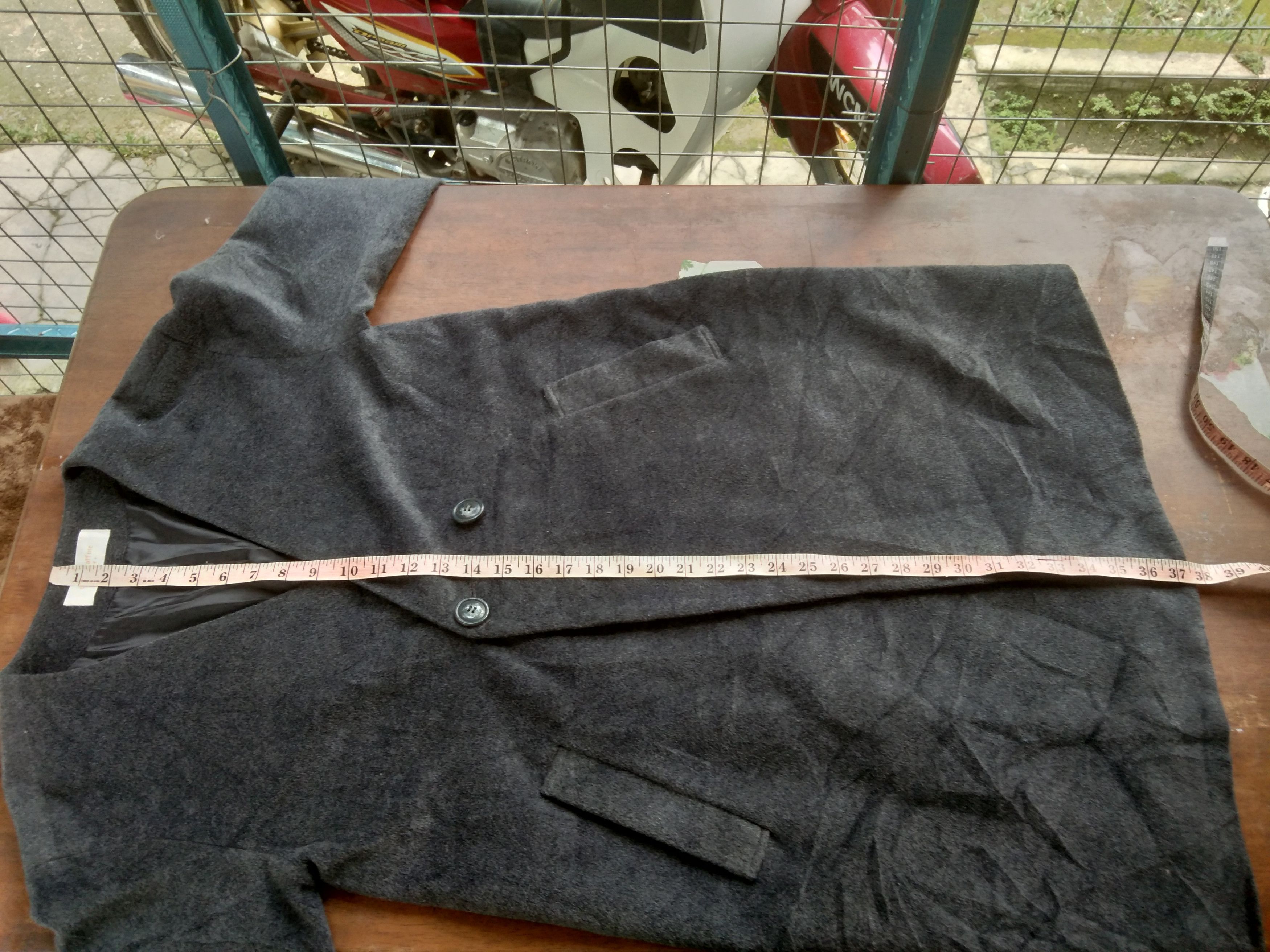 Japanese Brand CHOCOL RAFFINE, ROBE SINGLE BUTTON CARDIGAN Size US M / EU 48-50 / 2 - 8 Thumbnail