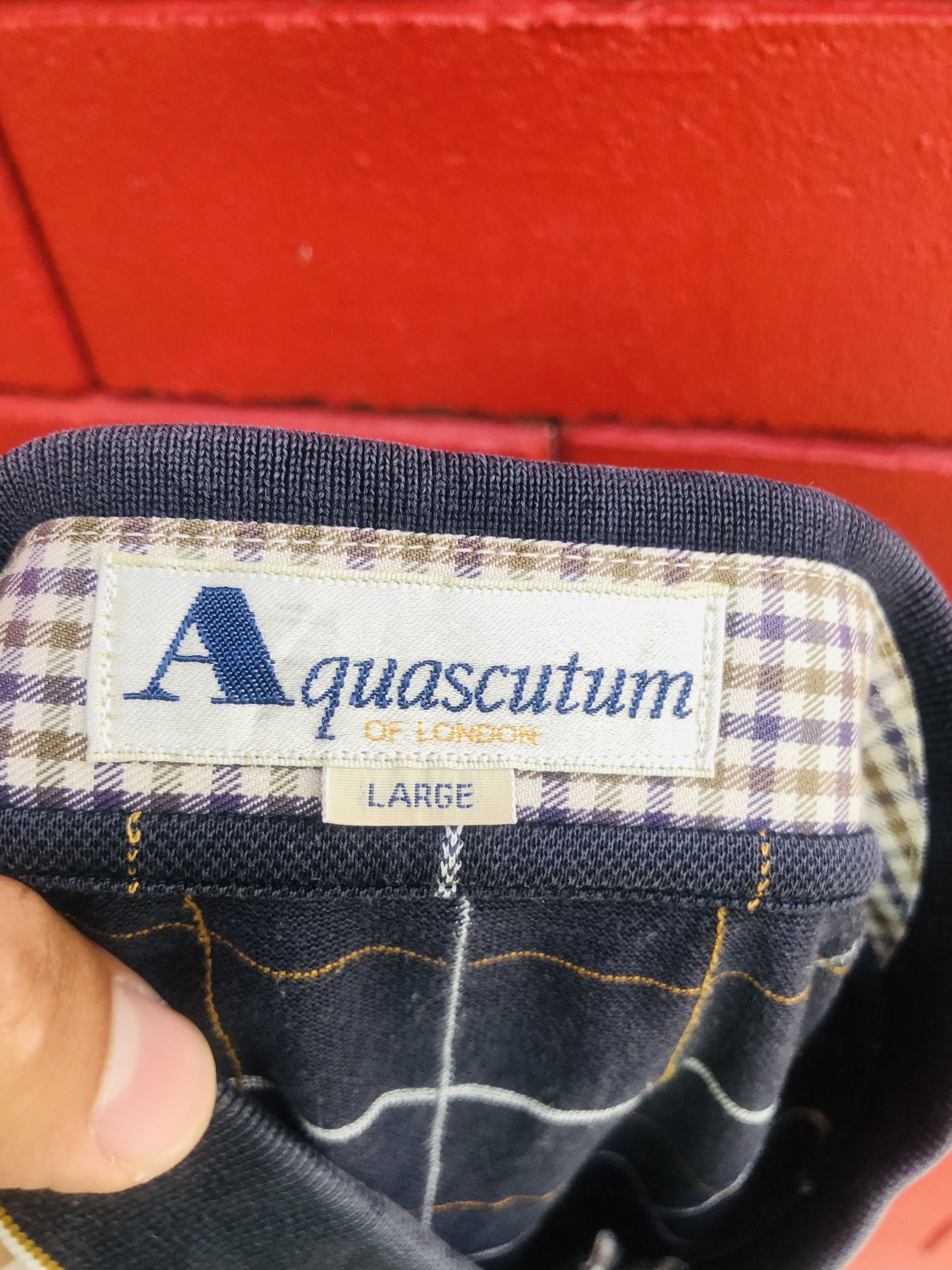 Aquascutum × Japanese Brand × Vintage Vintage Aquascuntum Japanese Designer Fashion Style Size US L / EU 52-54 / 3 - 7 Thumbnail