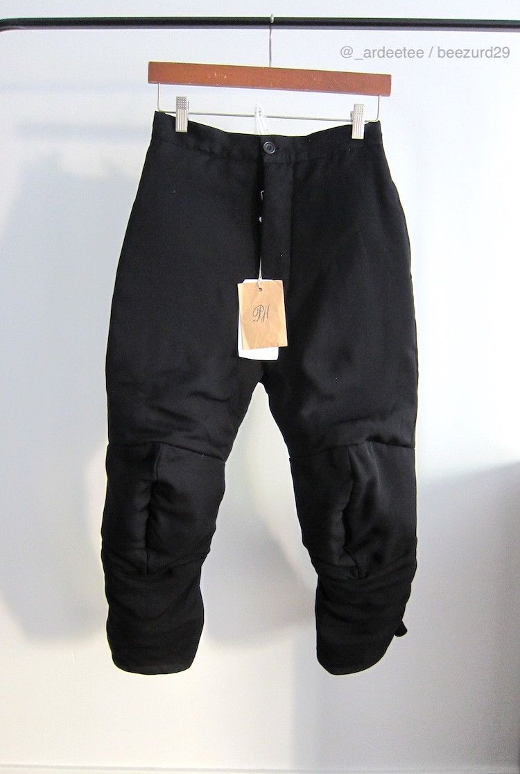 image of Paul Harnden Shoemakers NWT Cropped Silk/down Pants (Black, Small), Women's (Size 26)