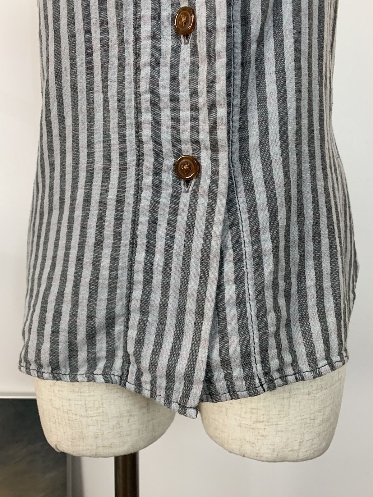 Vivienne Westwood Vivienne Westwood Striped Vest Shirt Size XS / US 0-2 / IT 36-38 - 6 Thumbnail