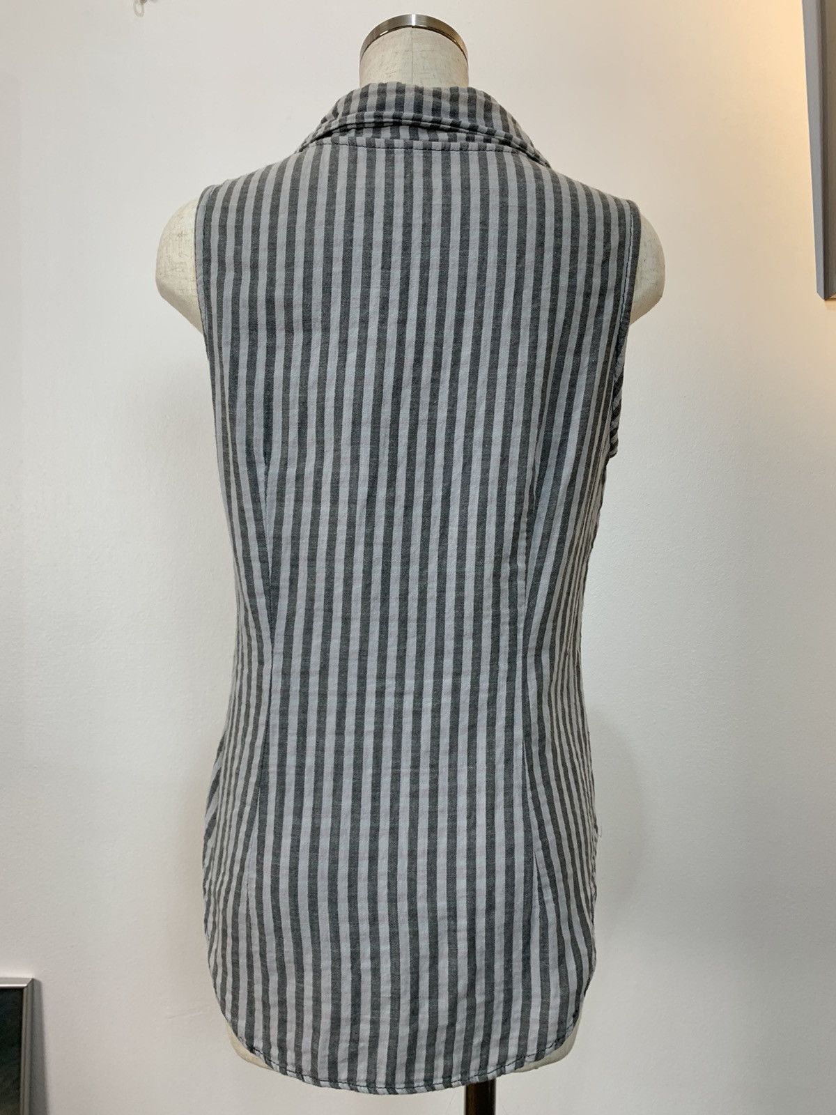 Vivienne Westwood Vivienne Westwood Striped Vest Shirt Size XS / US 0-2 / IT 36-38 - 8 Thumbnail