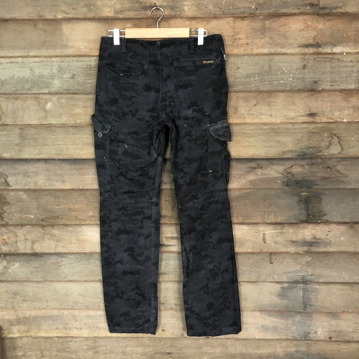 Japanese Brand Gladiotor Grey camo multi pocket utility Cargo Pants #7062 Size US 28 / EU 44 - 10 Thumbnail