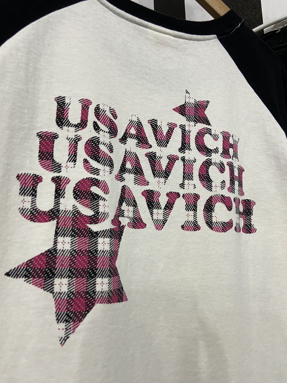 Japanese Brand × Mtv × Vintage Mtv X Usavich kireneko and Raglan Tshirt Size US XS / EU 42 / 0 - 7 Thumbnail