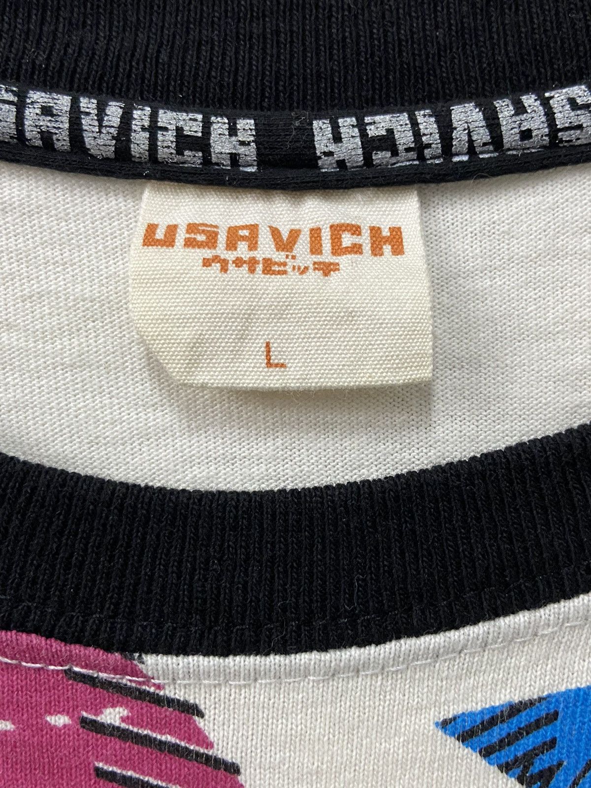 Japanese Brand × Mtv × Vintage Mtv X Usavich kireneko and Raglan Tshirt Size US XS / EU 42 / 0 - 8 Thumbnail