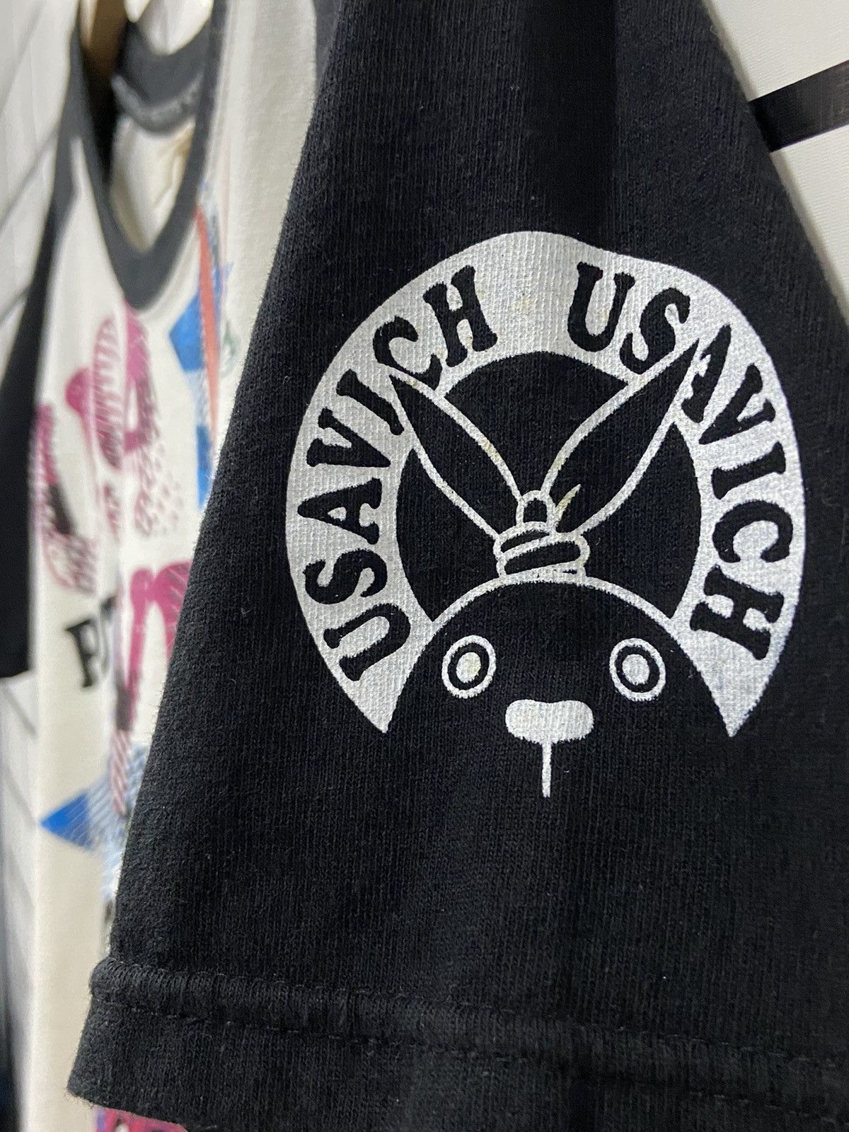 Japanese Brand × Mtv × Vintage Mtv X Usavich kireneko and Raglan Tshirt Size US XS / EU 42 / 0 - 6 Thumbnail