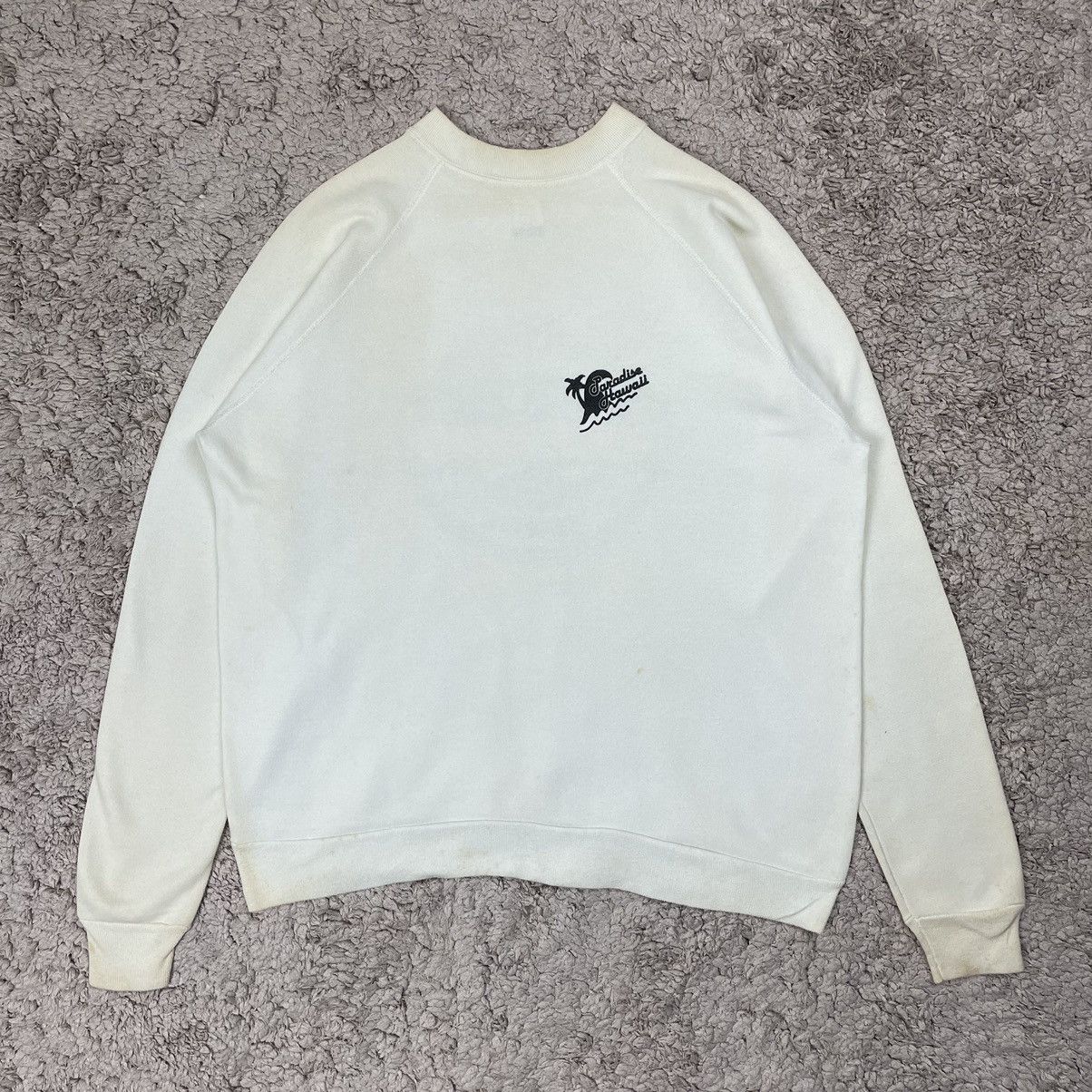 Vintage Vintage 80's Paradise Hawaii Booze Cruise Sweatshirt Size US XL / EU 56 / 4 - 2 Thumbnail